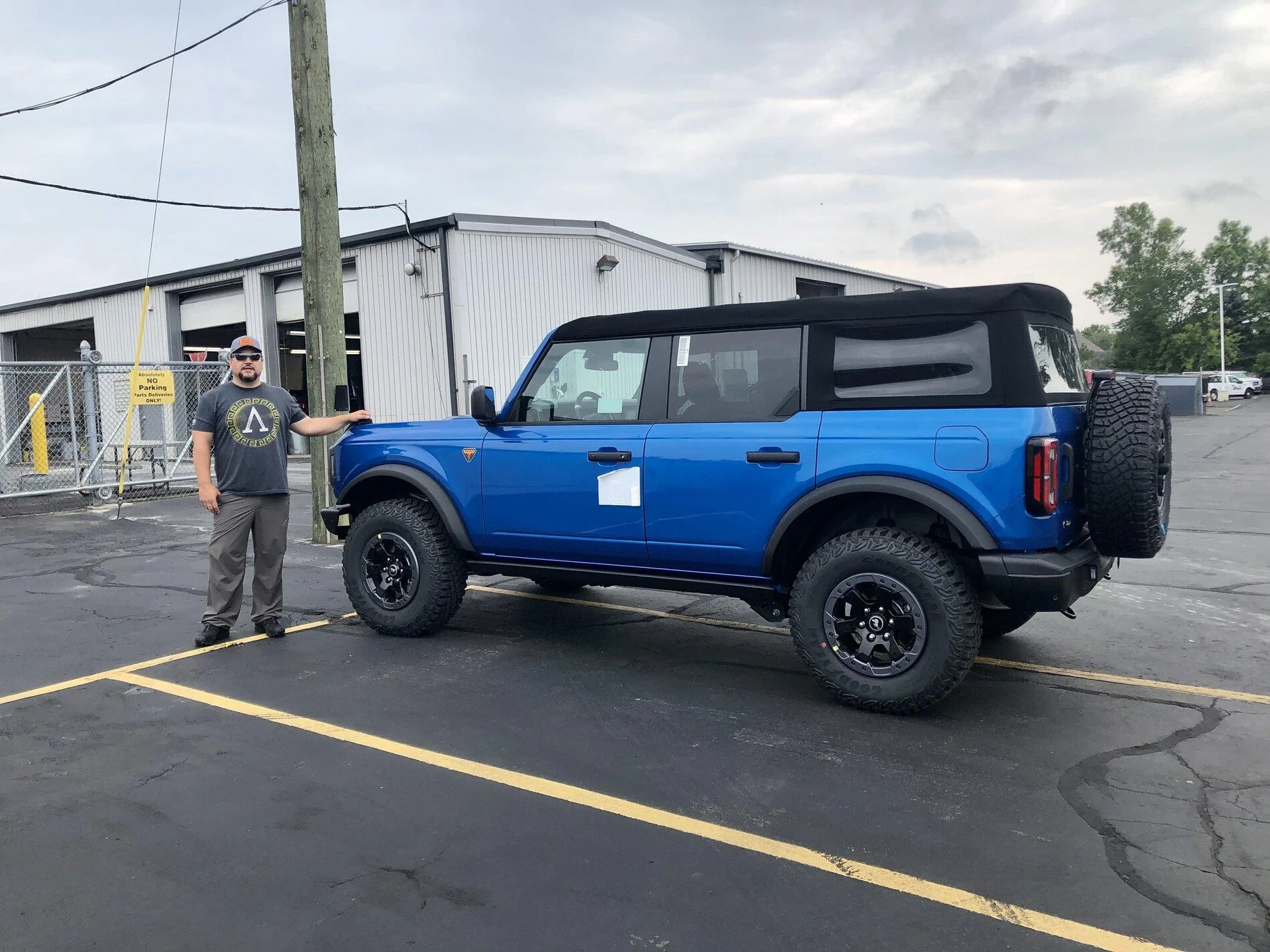 Ford Bronco Blue beast has been freed from MAP. 053DE27E-5762-4812-8A93-B13A3EB53D18