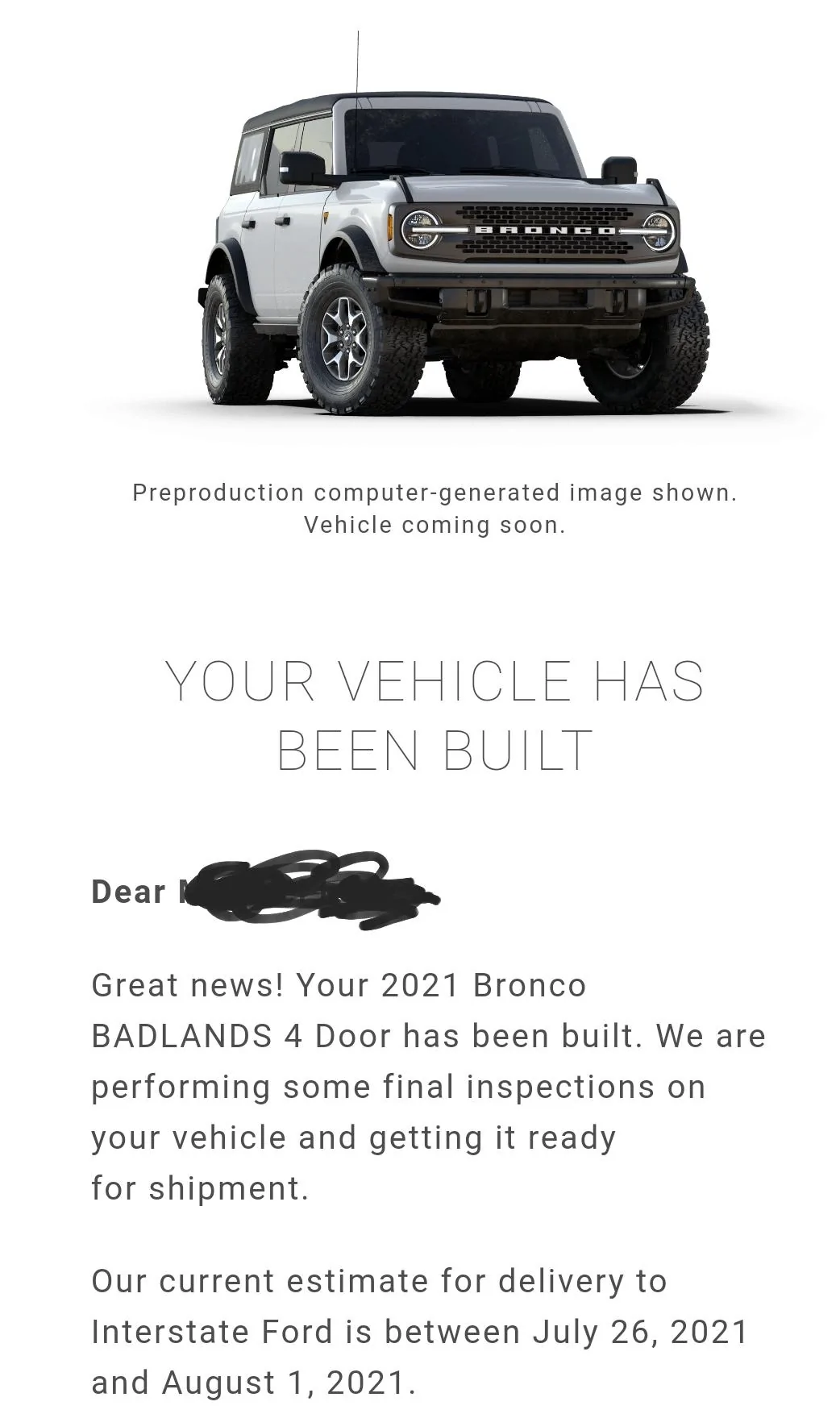 Ford Bronco Who's a 7/19 build? Screenshot_20210724-060754_Outlook