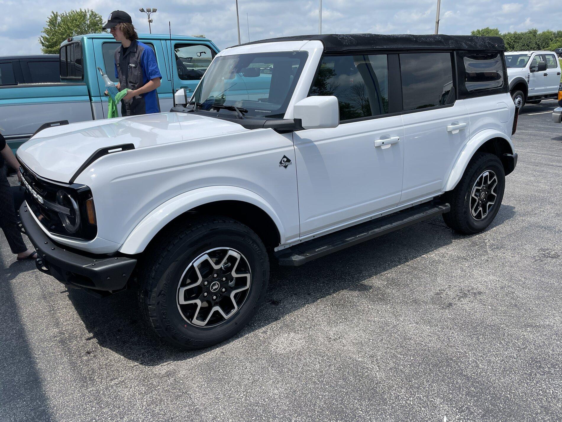 Ford Bronco A little disappointed after test drive. 8FAAE5BF-5DF5-44A8-9E5D-8755961E836A