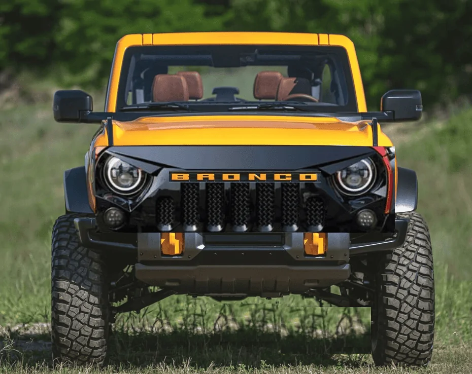 Ford Bronco 4WP Parts Fitted Bronco Badlands in Cyber Orange and on 37's B28E9CBD-33BB-4AA1-A3F7-1BD1B3BFD12C
