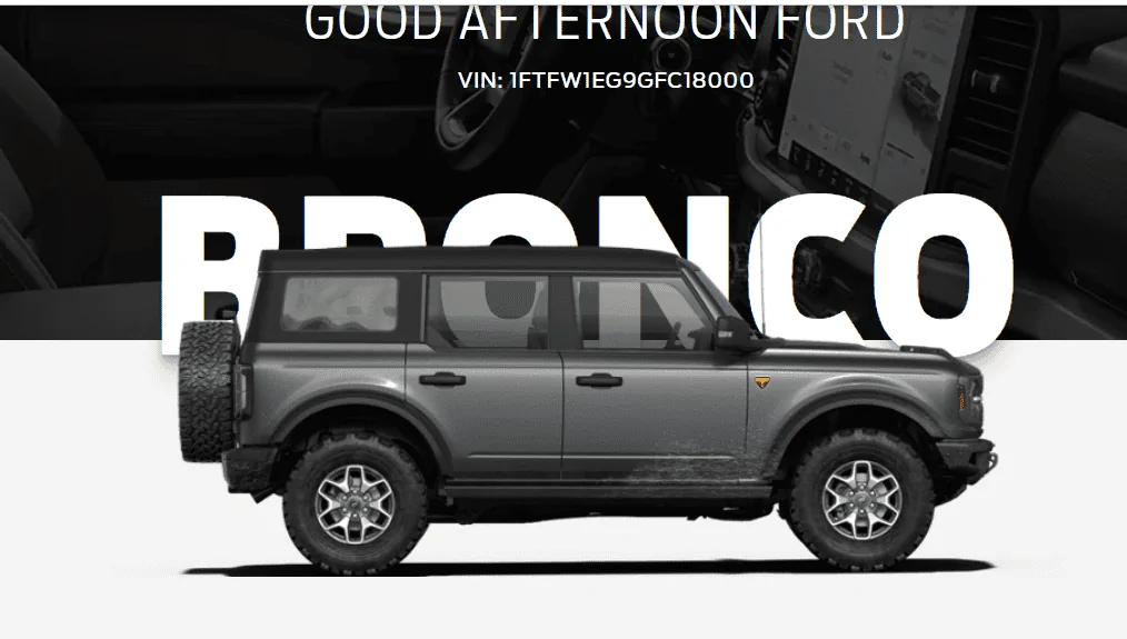 Ford Bronco Who's a 7/19 build? Broncopic