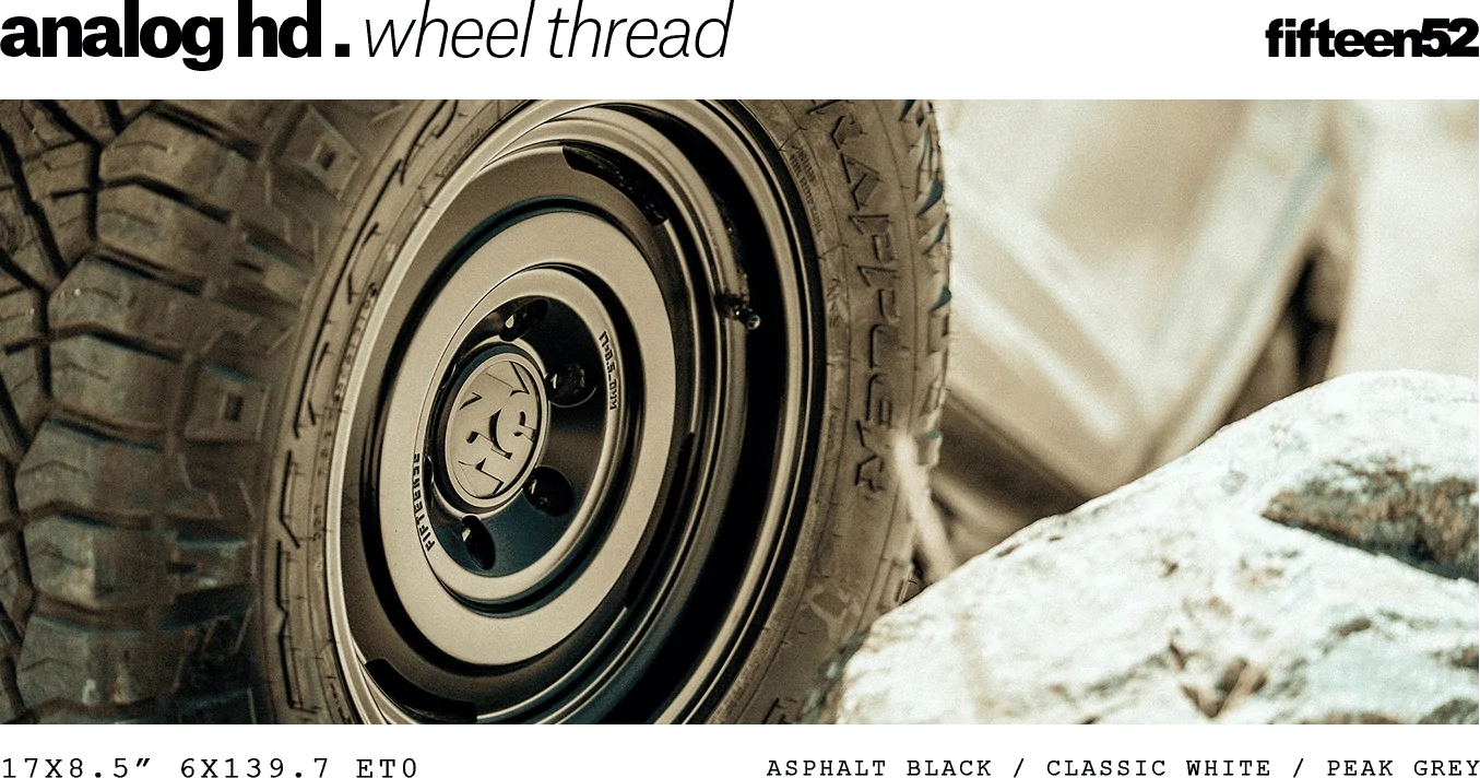 Ford Bronco Analog HD _  / / 2021+ Bronco wheel thread - Specs Analog HD_ TOP