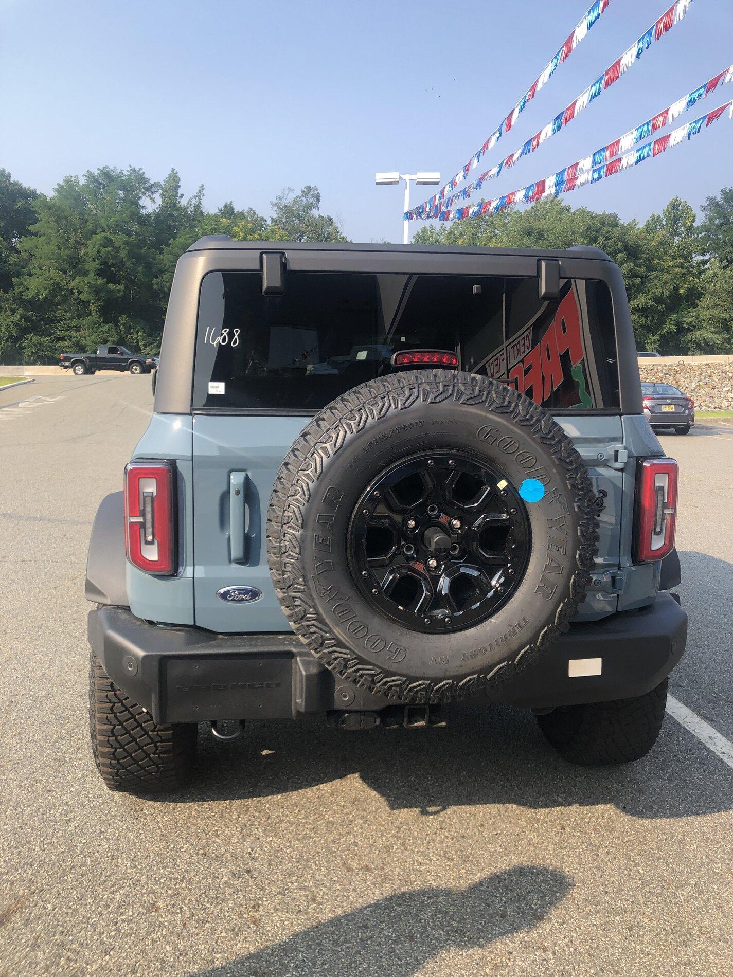 Ford Bronco A51 4dr Wildtrak Delivery and Future Build 76CB9538-E081-4DA8-AD60-1ADB678371AB