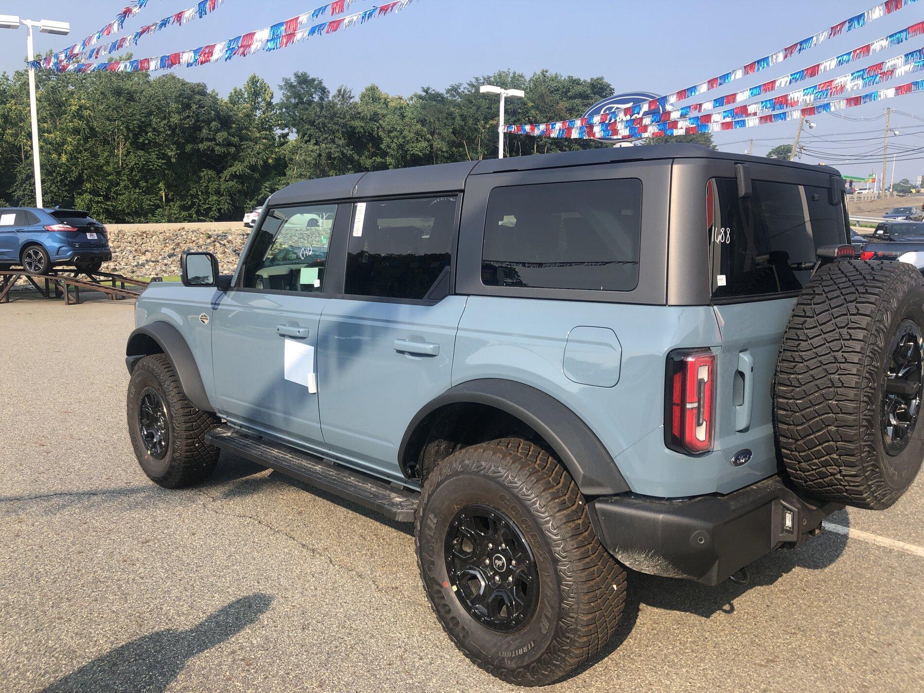 Ford Bronco A51 4dr Wildtrak Delivery and Future Build 613B0A22-405C-4274-BD39-857AA70460BA