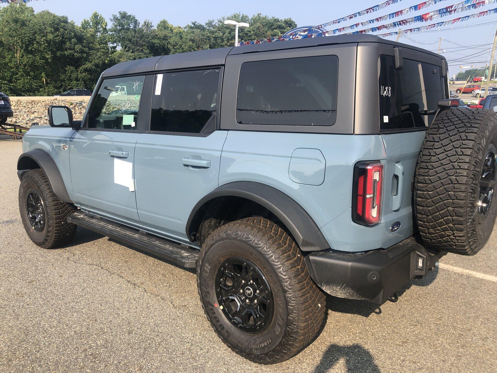 Ford Bronco A51 4dr Wildtrak Delivery and Future Build 55A4DF23-48ED-4628-AB7C-B5E484D55BD9