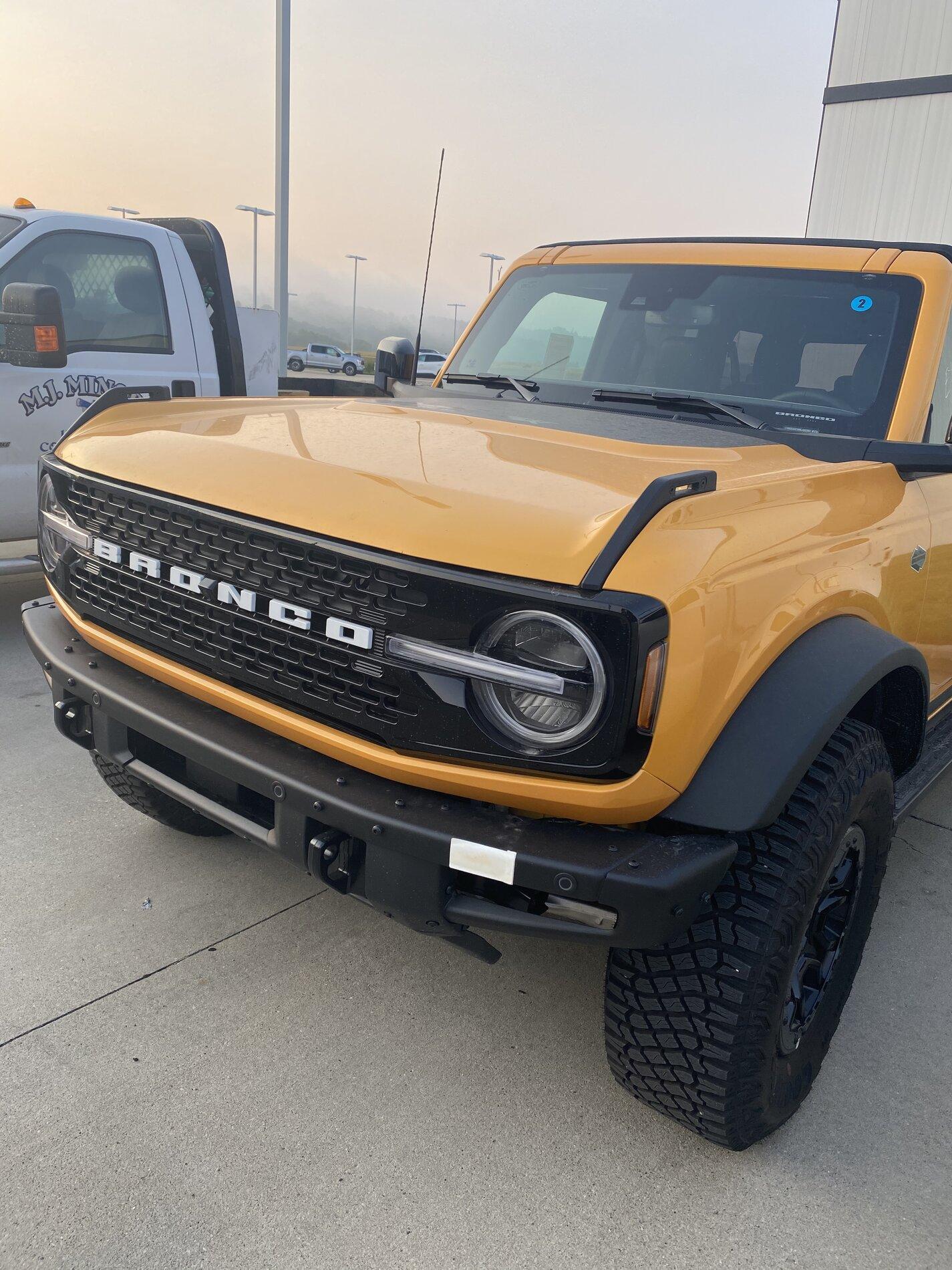 Ford Bronco Question to owners about Cyber Orange 3627EA30-D715-4C7E-AFFC-DB37F055AC97