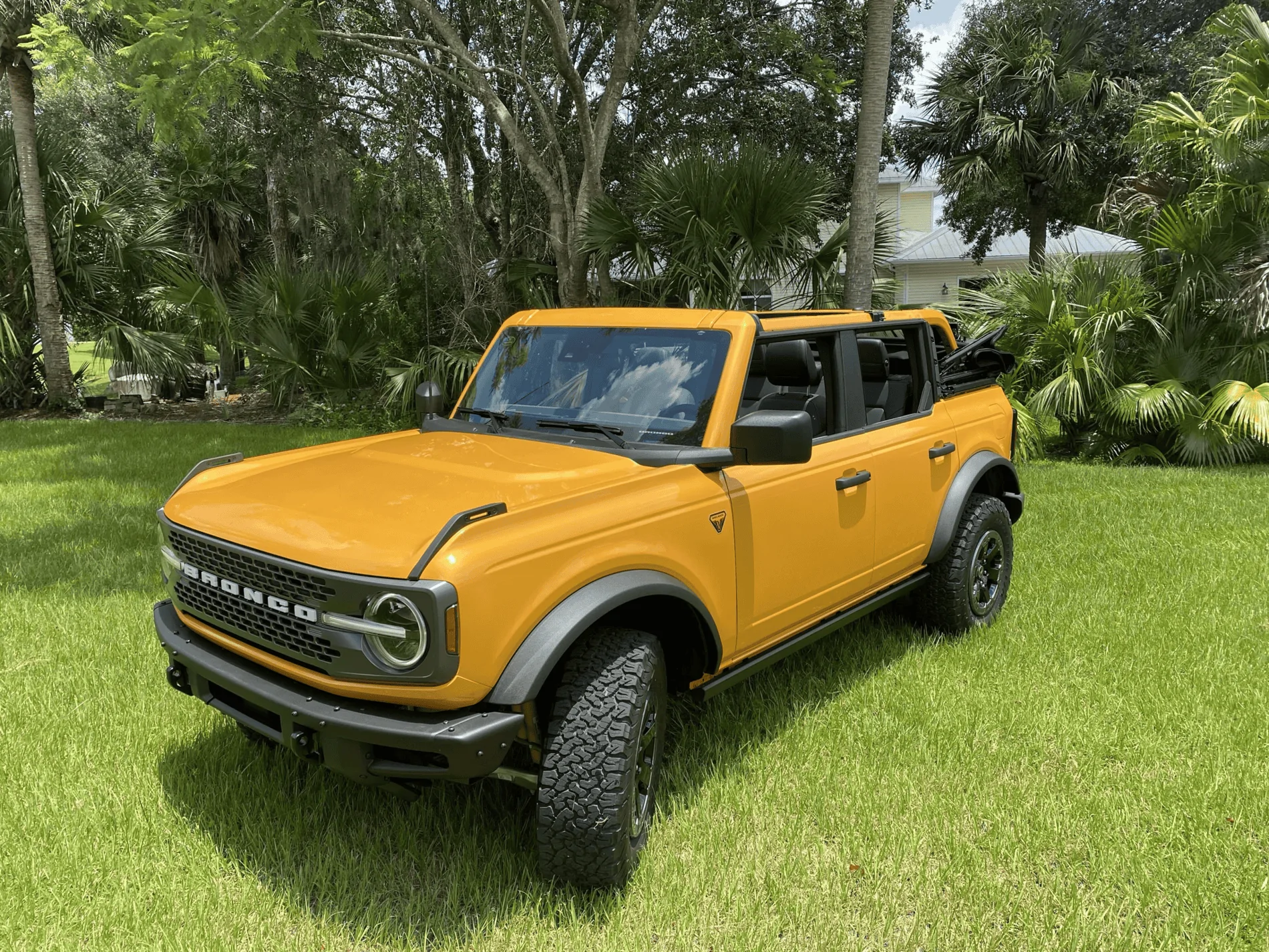 Ford Bronco Cyber Orange 7MT Demo - Flip Flop Approved!! 1627388833682