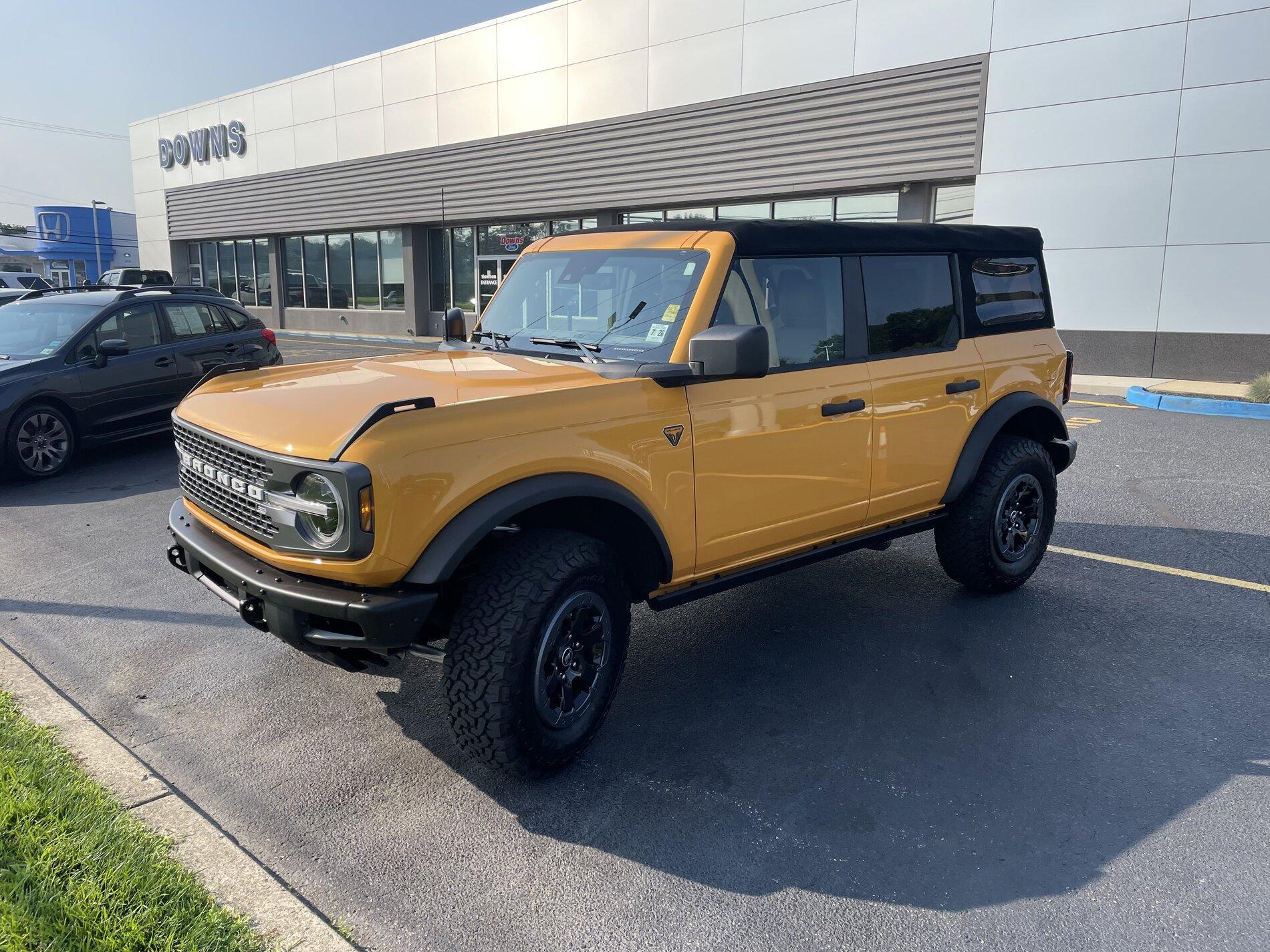 Ford Bronco Test Drove 2.3L Manual 4-Door Badlands E2915399-1F27-4B73-A692-EF1CADE26BA6