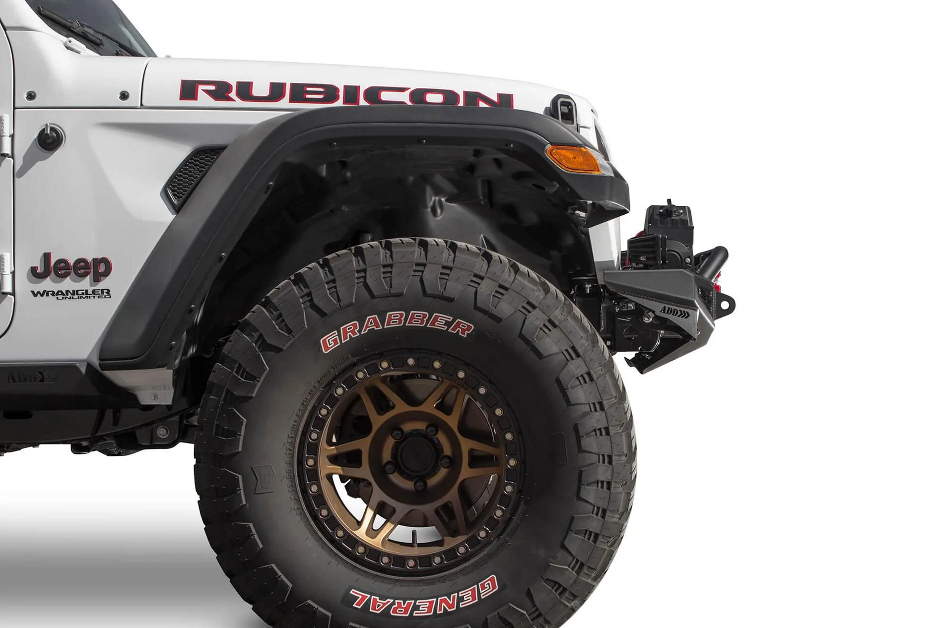 Ford Bronco Warn Elite Bumper w/ Grille Guard Tube Announced for 2021 Bronco 03%2Ff964902080103-7%2Fjeep-jl-stubby-winch-bumper