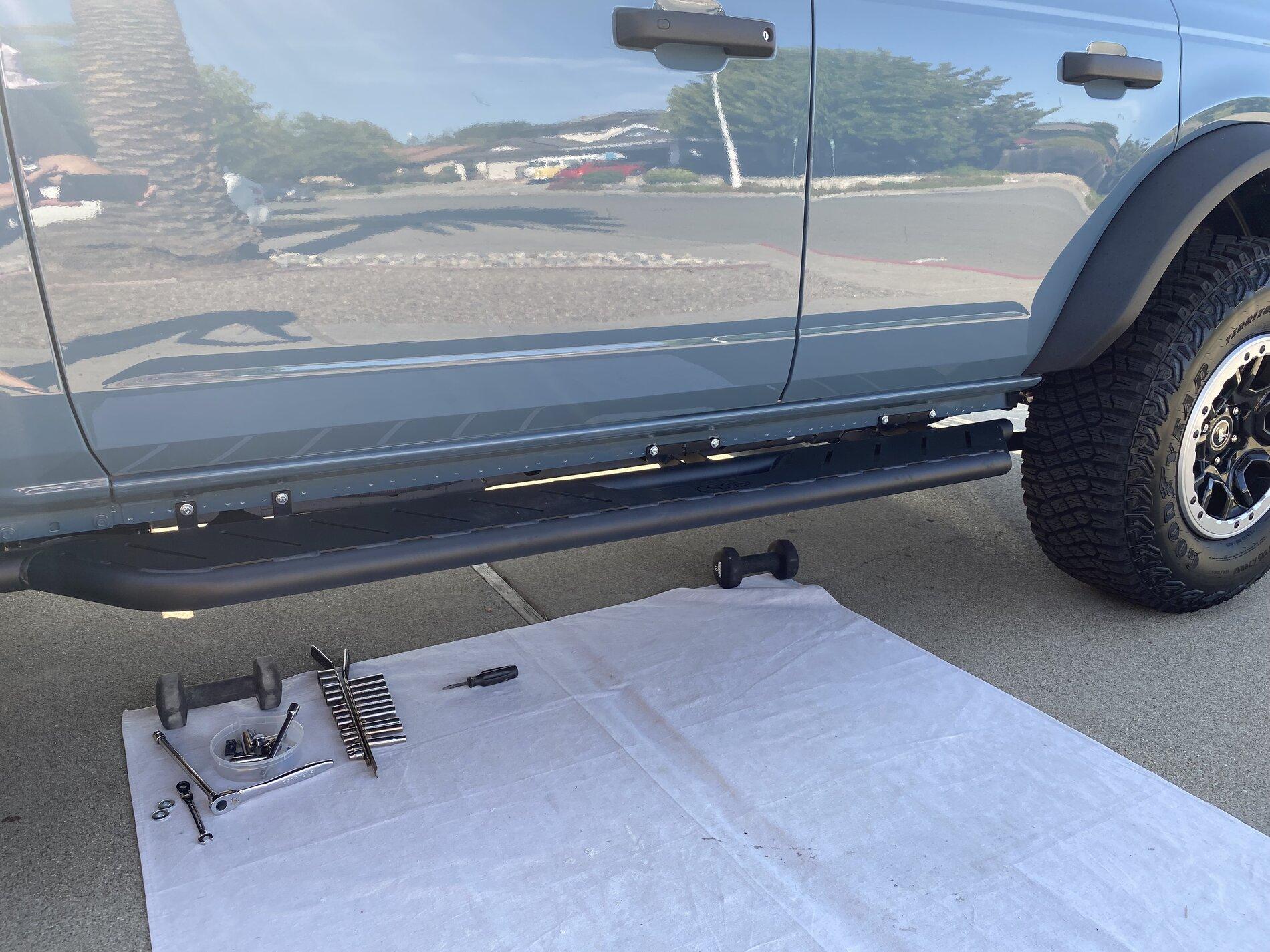Ford Bronco 4WP Side Steps (4 Door) available A9B01EE6-000B-4096-930D-CB1526D18818