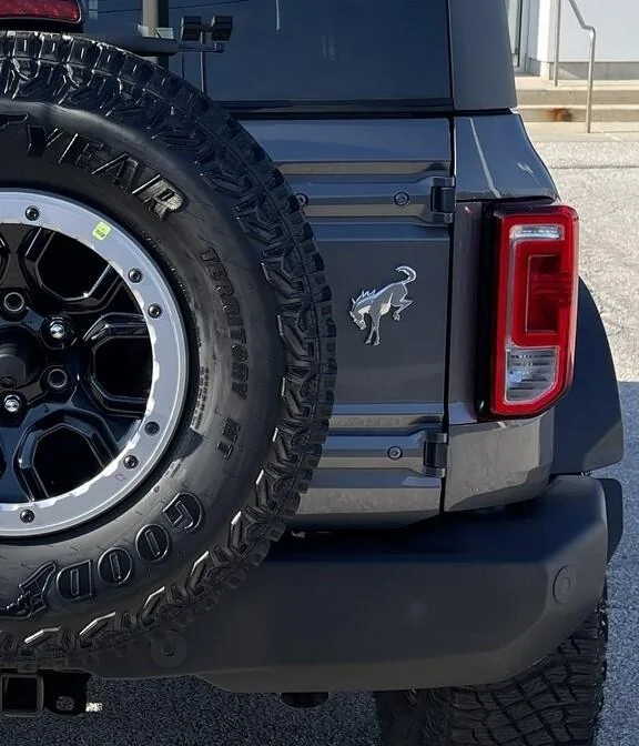 Ford Bronco Vinyl Wrap Idea Carbonized Bronco 