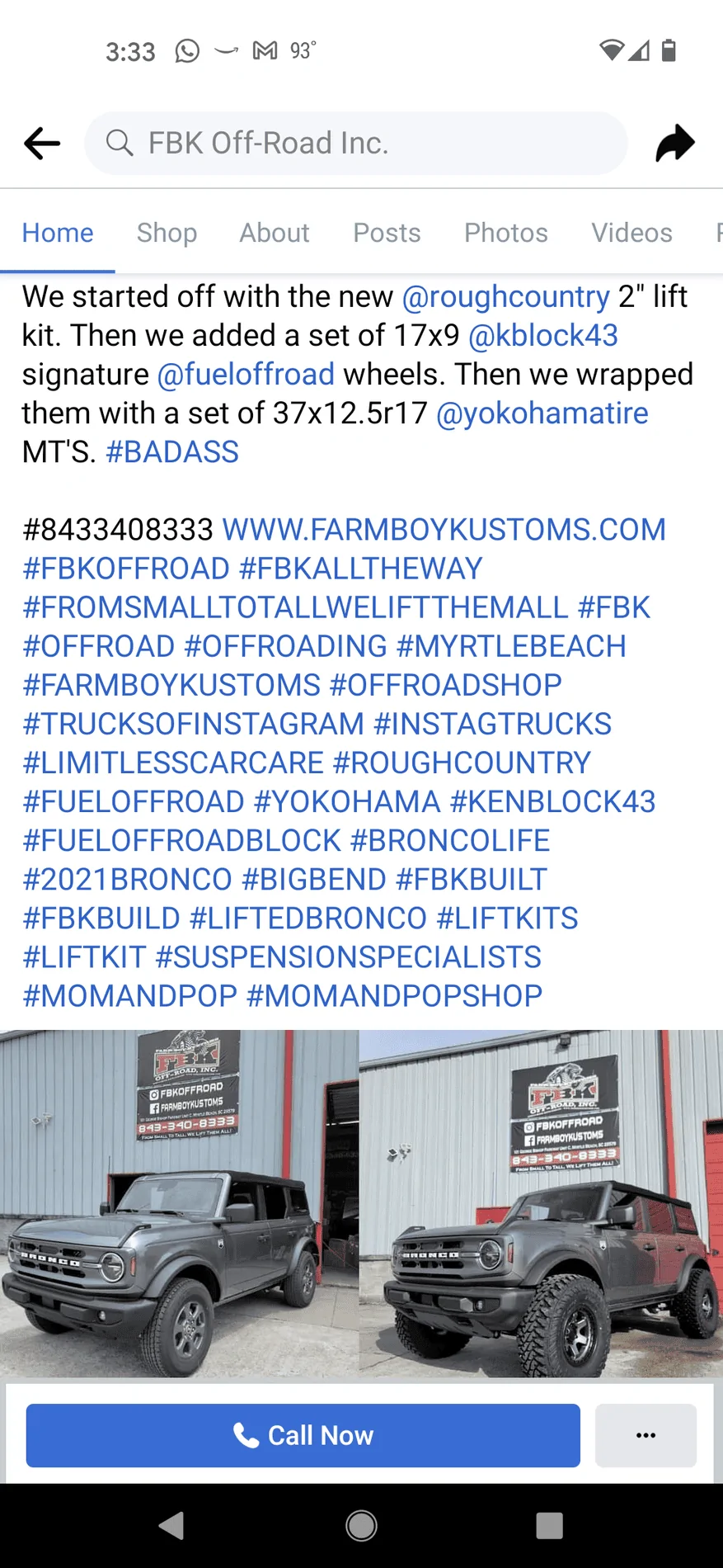 Ford Bronco CARBONIZED GRAY Bronco Club Screenshot_20210728-153302