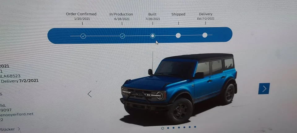 Ford Bronco 6/30 blend dates 217743065_1106288073231755_4357520061998614979_n