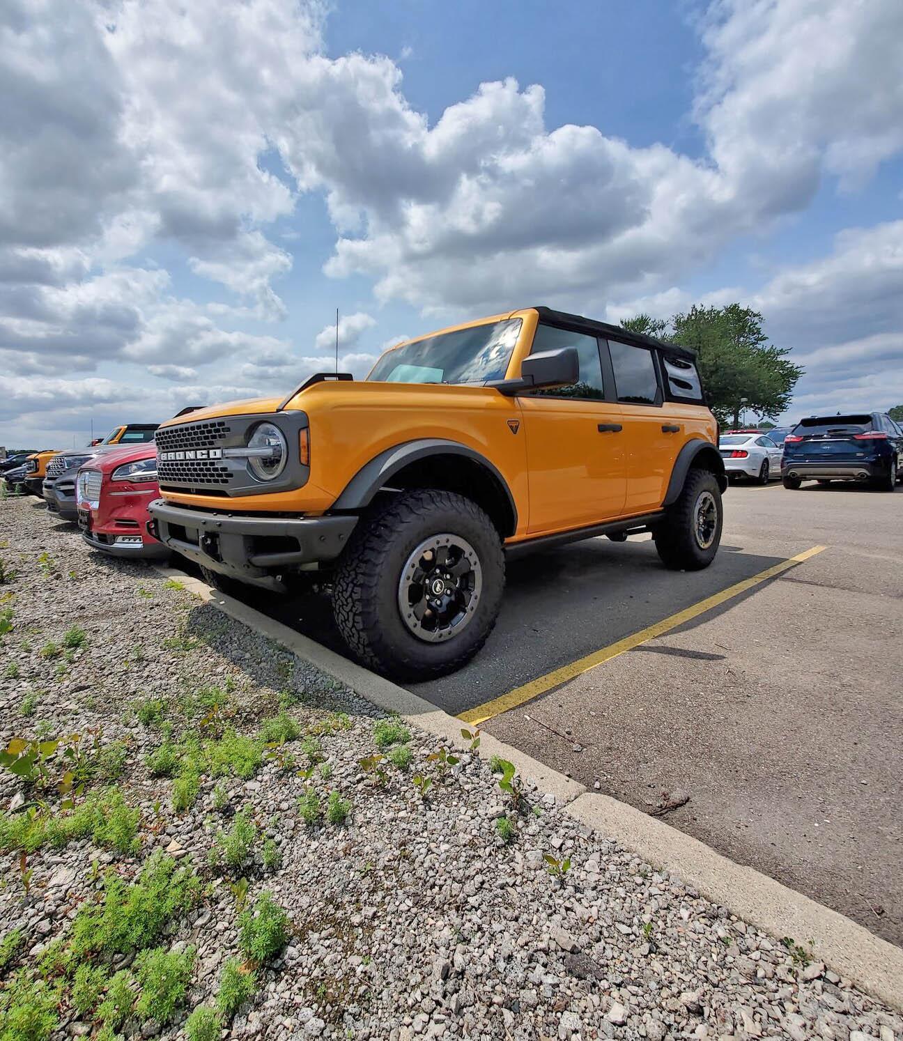 Ford Bronco Beadlock Capable Wheels Rings Removal and Color Changed (Powdercoated) - Non-Sasquatch Badlands 2021 Bronco Beadlock Wheels Ring removed 2