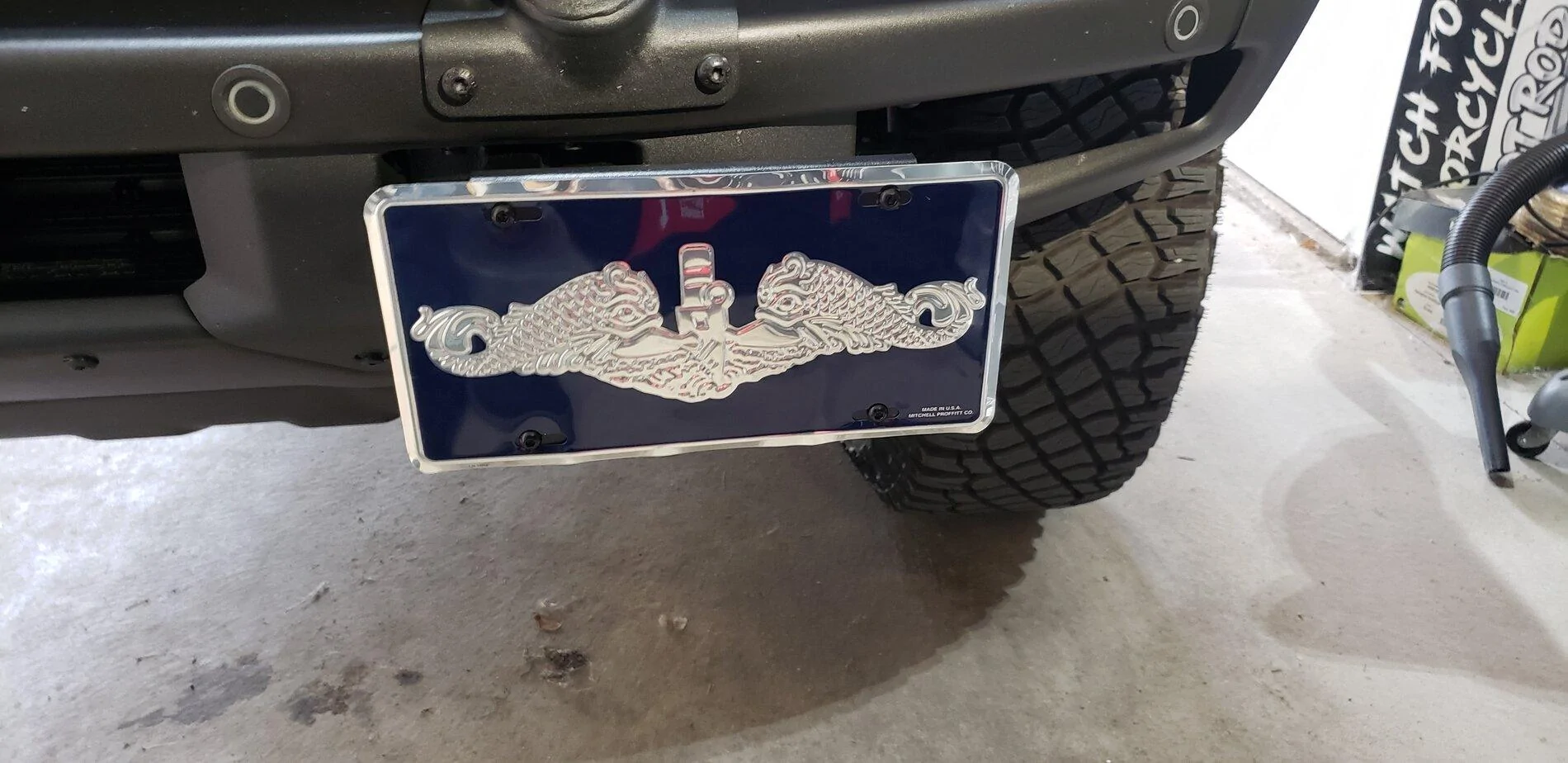 Ford Bronco Front license plate mount options? 20210729_140639