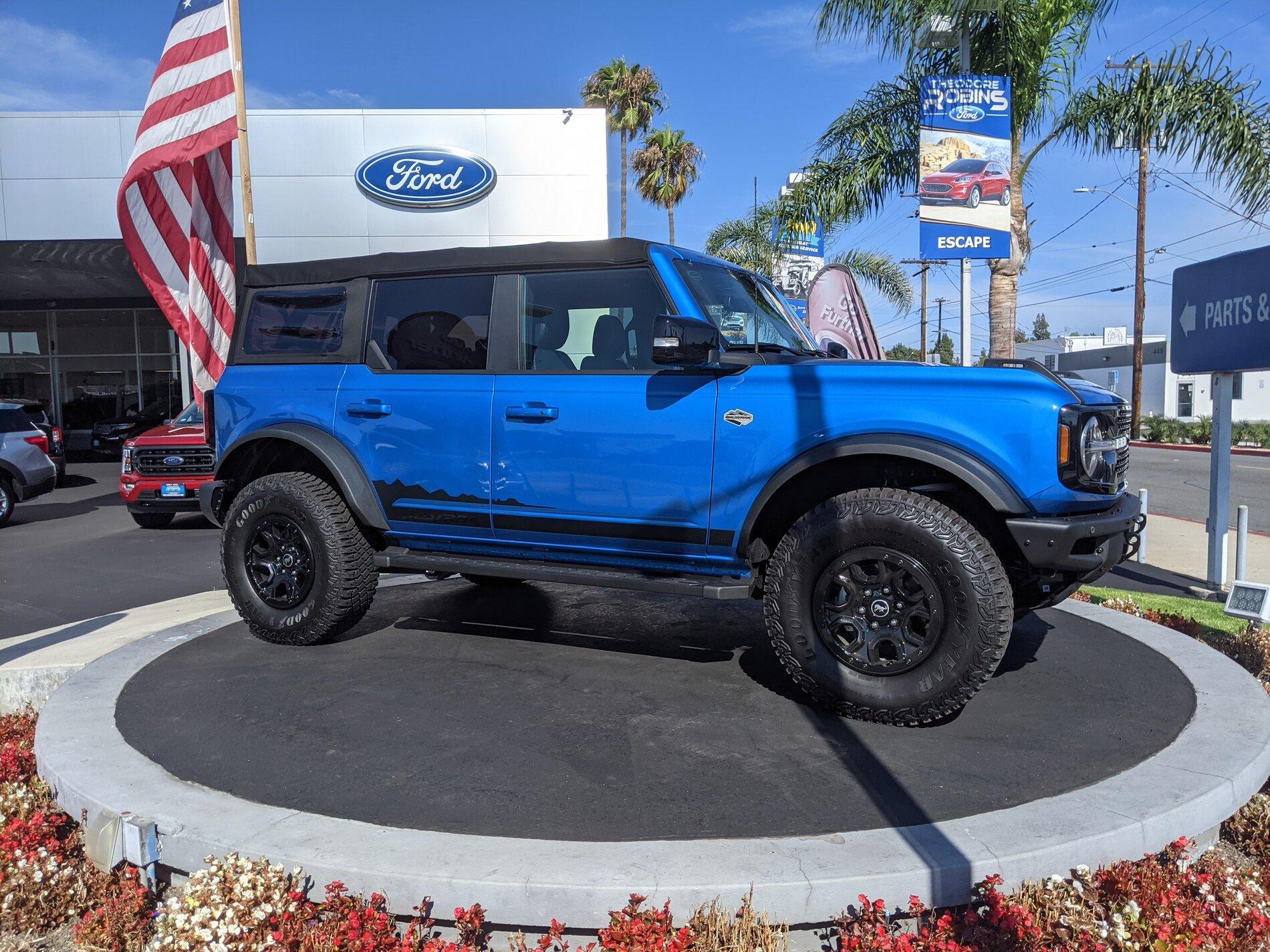 Ford Bronco Orange County Surprise Delivery PXL_20210729_234129322