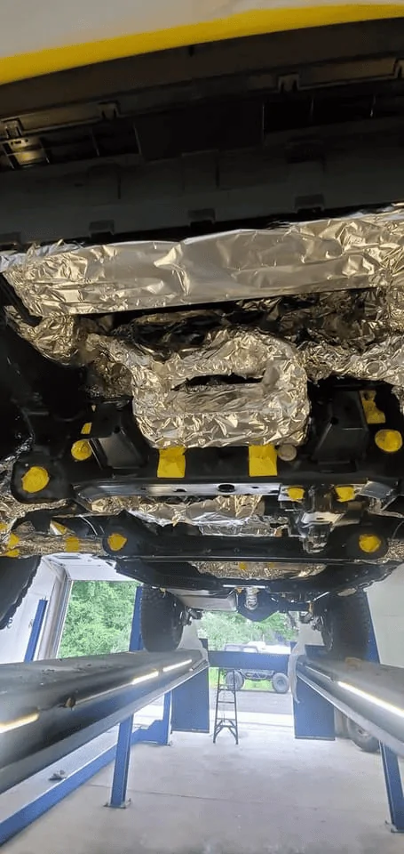 Ford Bronco Rust Proofing the undercarriage 1627641543880