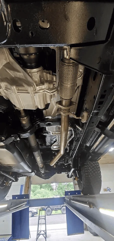 Ford Bronco Rust Proofing the undercarriage 1627641620229