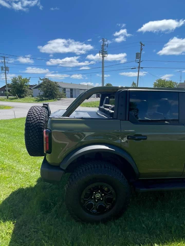 Ford Bronco Army Green 2021 Ford Bronco Wildtrak (Wrap) Army Green Wrapped 2021 Ford Bronco 5