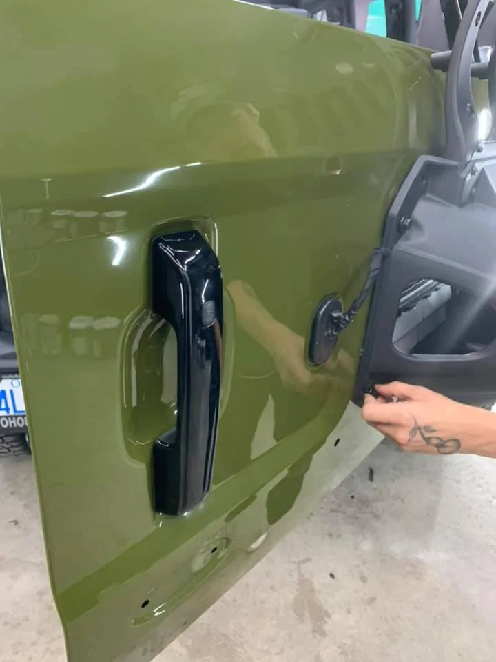 Ford Bronco Army Green 2021 Ford Bronco Wildtrak (Wrap) Army Green Wrapped 2021 Ford Bronco 6