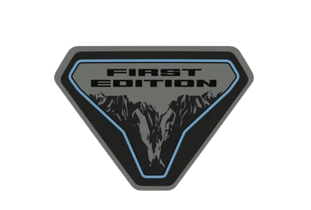 Ford Bronco Bronco first edition badge Rorschach test First Edition
