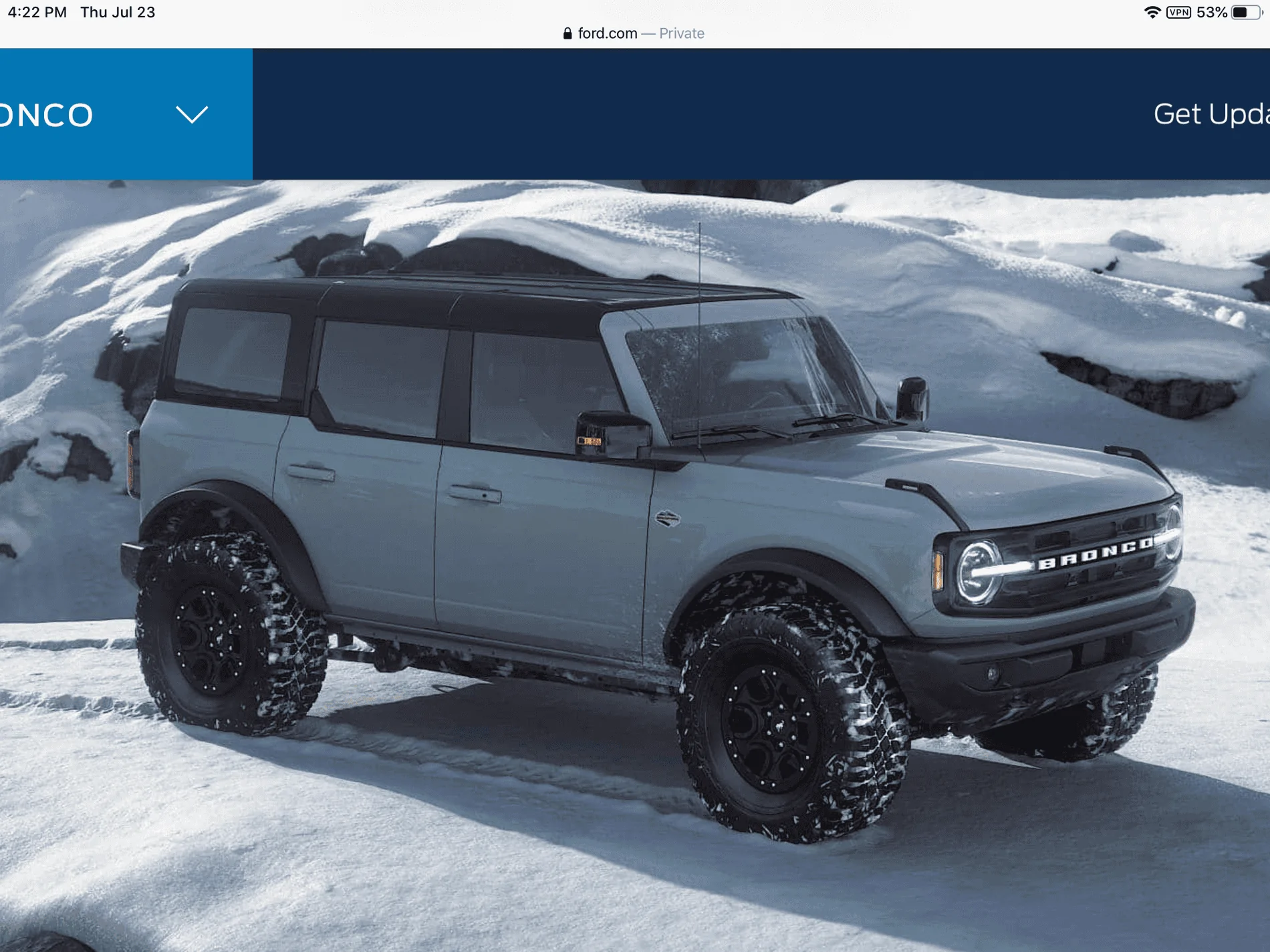 Ford Bronco Comparison: Cactus Gray vs. Toyota Cement Gray E9A4A9CD-54E3-451A-B907-3F079BD0F920
