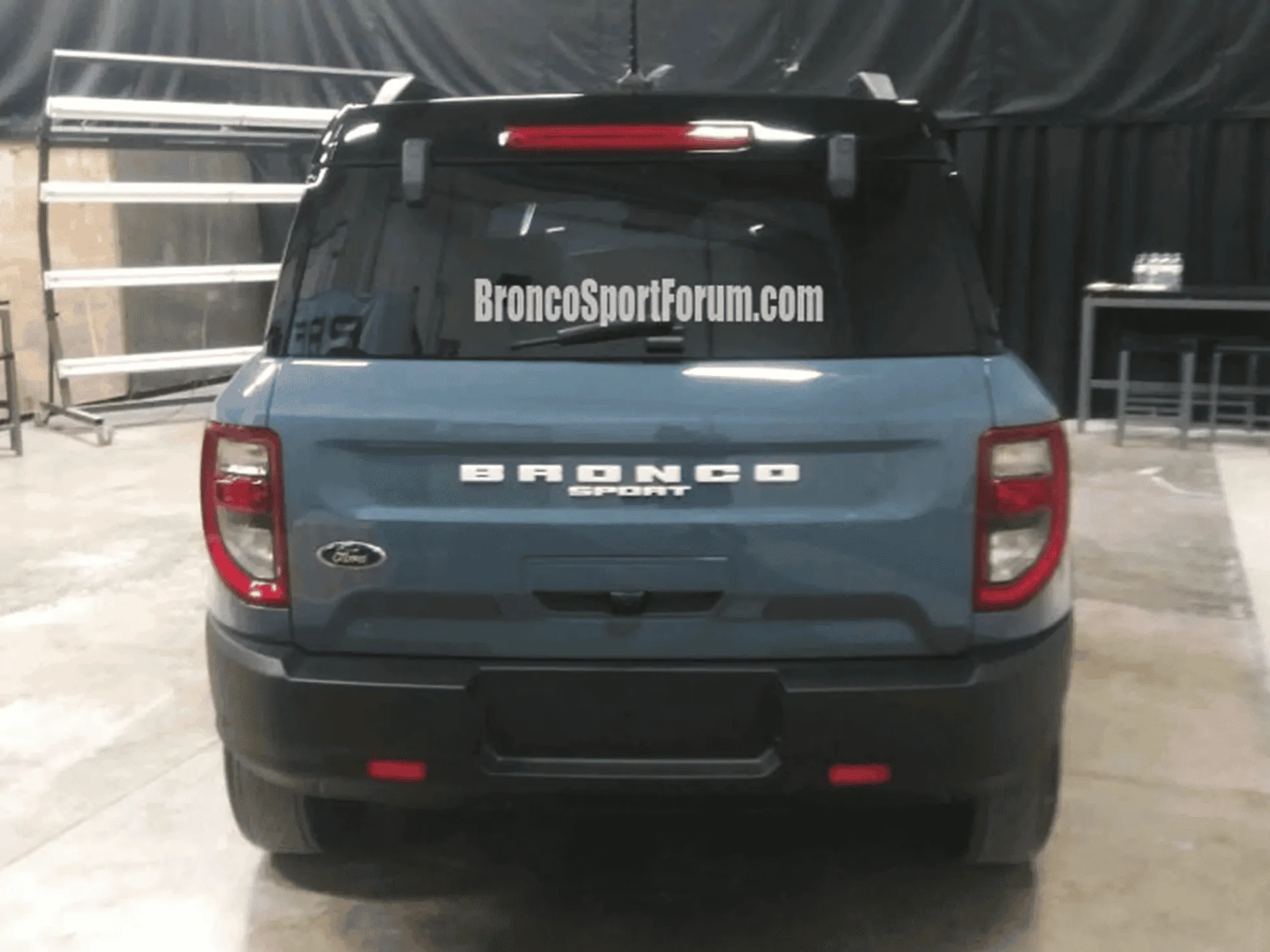 Ford Bronco Spare Rear Tire Delete 1595560091694
