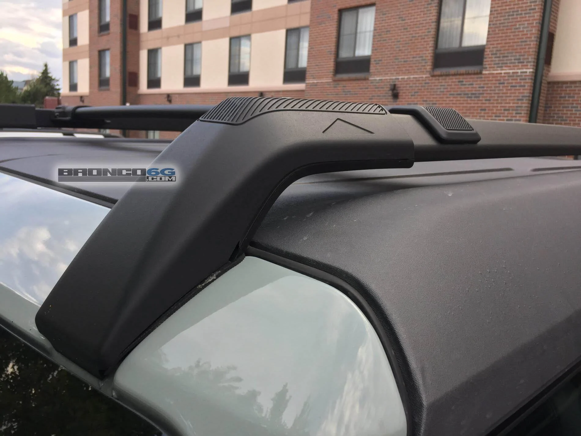 Ford Bronco Exterior accessory mounts spotted on test mule 2021 Bronco Accessory Mounting Points 1
