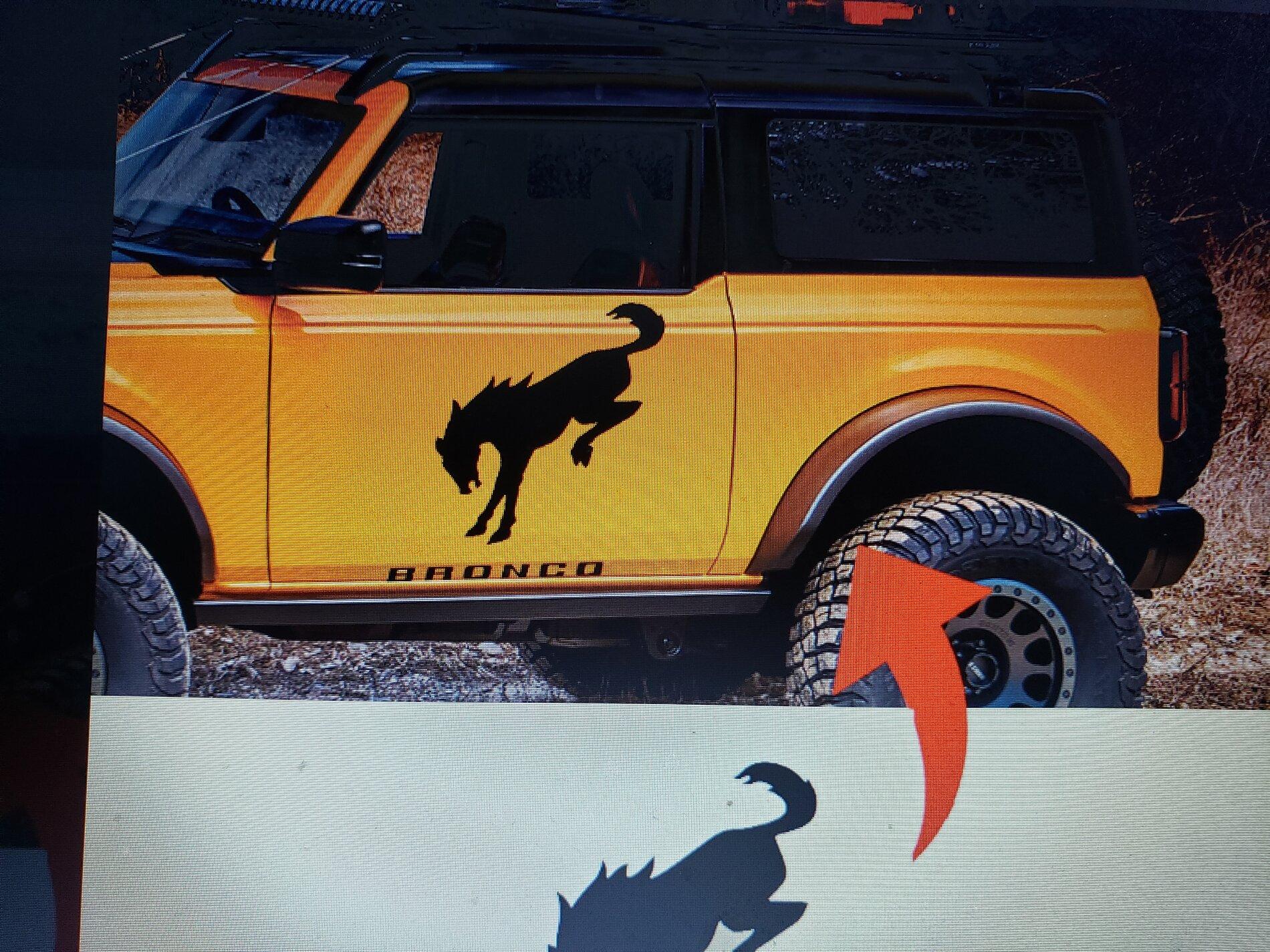 Ford Bronco Bronco Decals 20200724_085047