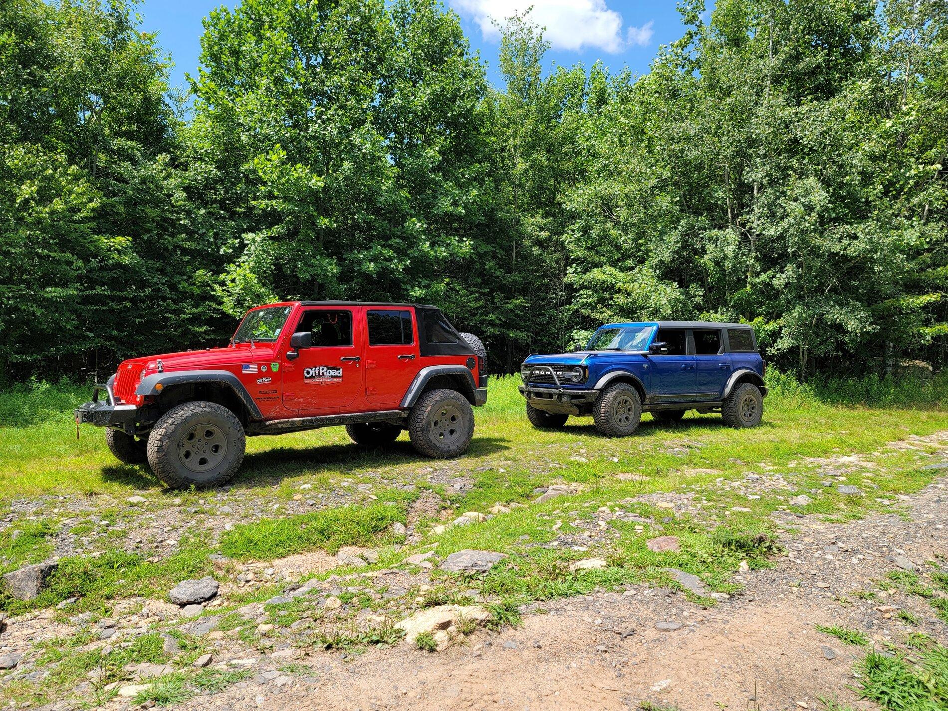 Ford Bronco Rausch Creek this week end 20210731_132858