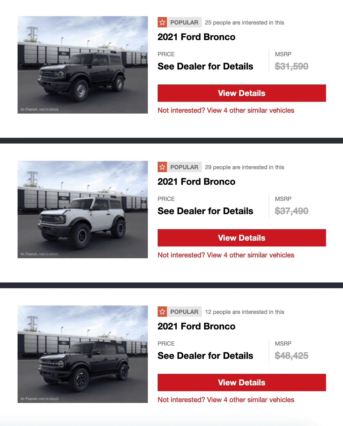 Ford Bronco Griffith Ford San Marcos, TX Screen Shot 2021-08-03 at 6.54.03 AM