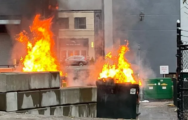 Ford Bronco Just looking around... Dumpster Fir