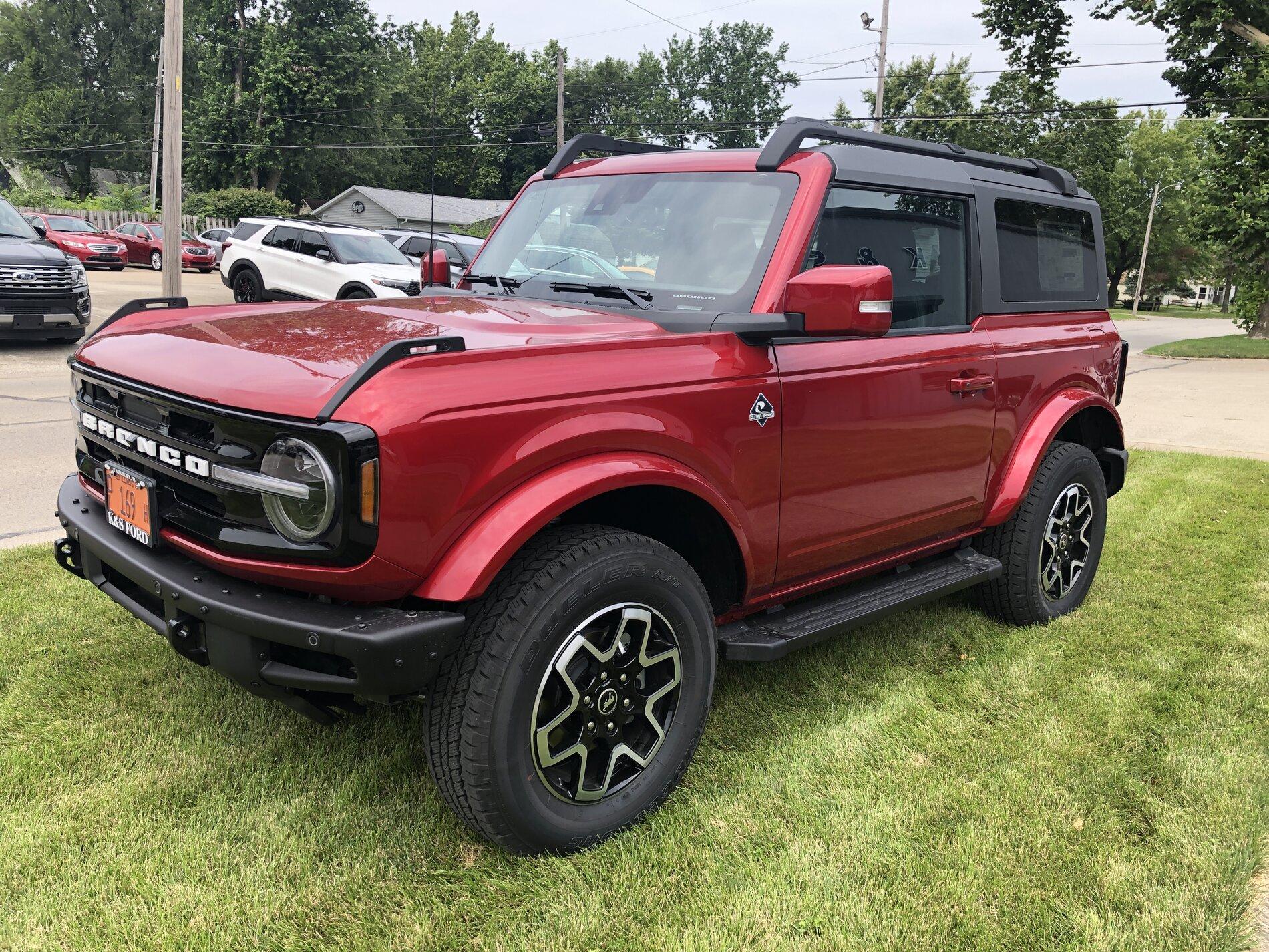 Ford Bronco 2.7 2 door outer banks test drive 67166DD0-5579-4234-BE62-C8D2769D5636