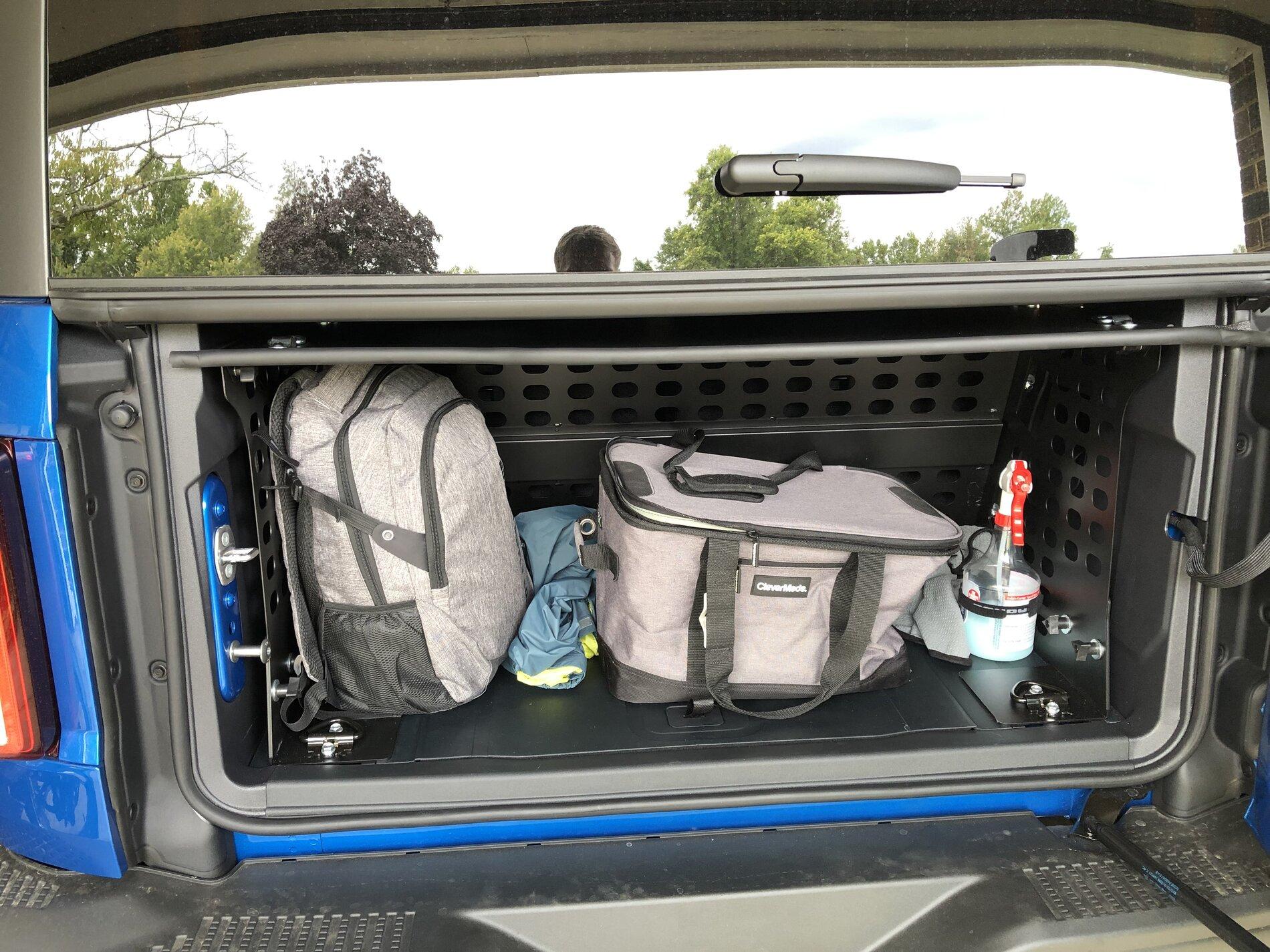 Ford Bronco 2 Door Bronco Trunk Enclosure Installed, Looks Good image_50438657-