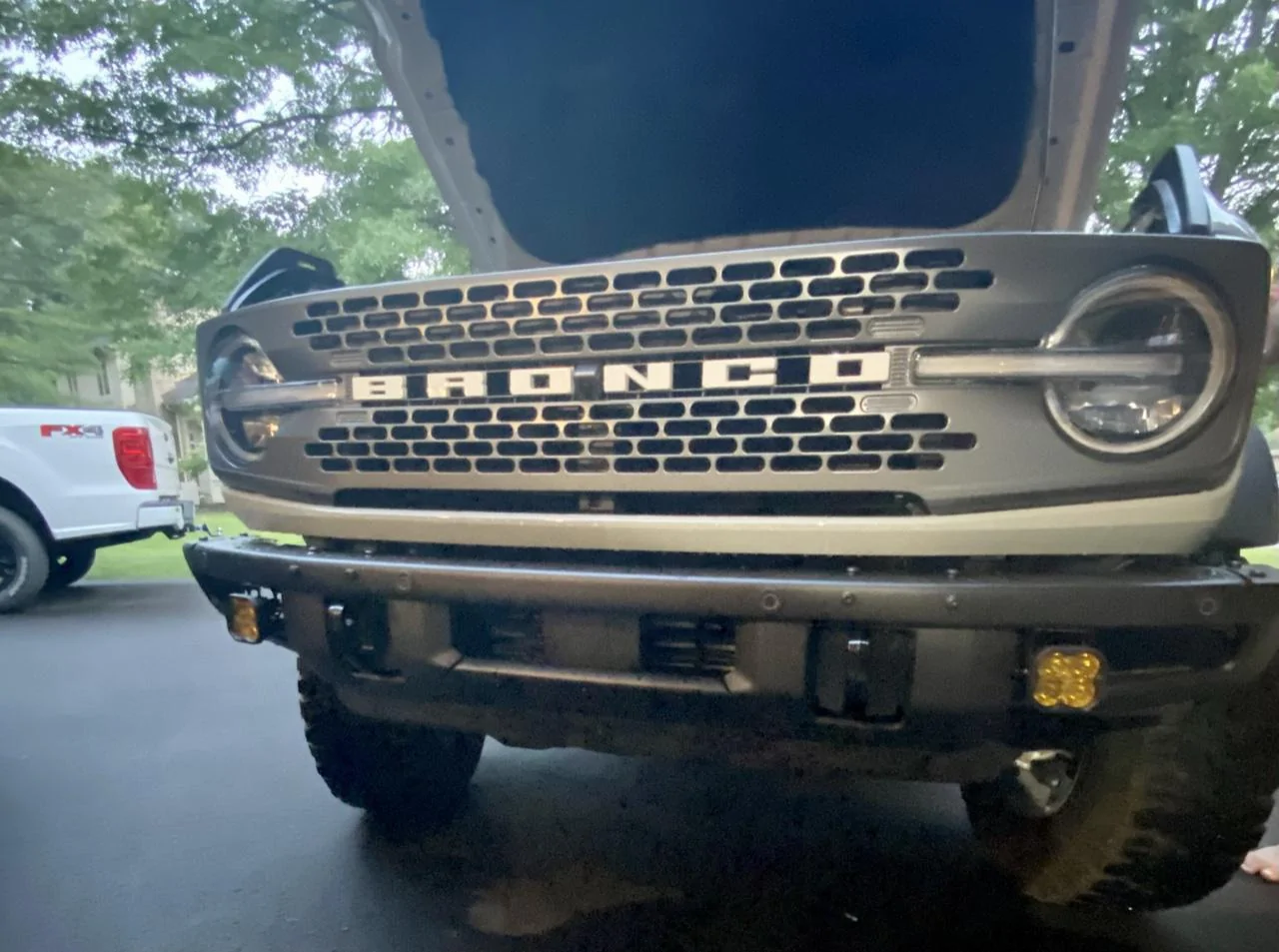 Ford Bronco Diode Dynamics SAE Fogs Installed on Badlands Modular Bumper 0CA577E8-12AC-40AC-92EE-488C3DDF3595