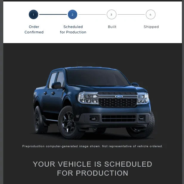 Ford Bronco A loaded Maverick while I wait for my Bronco 1628172844261