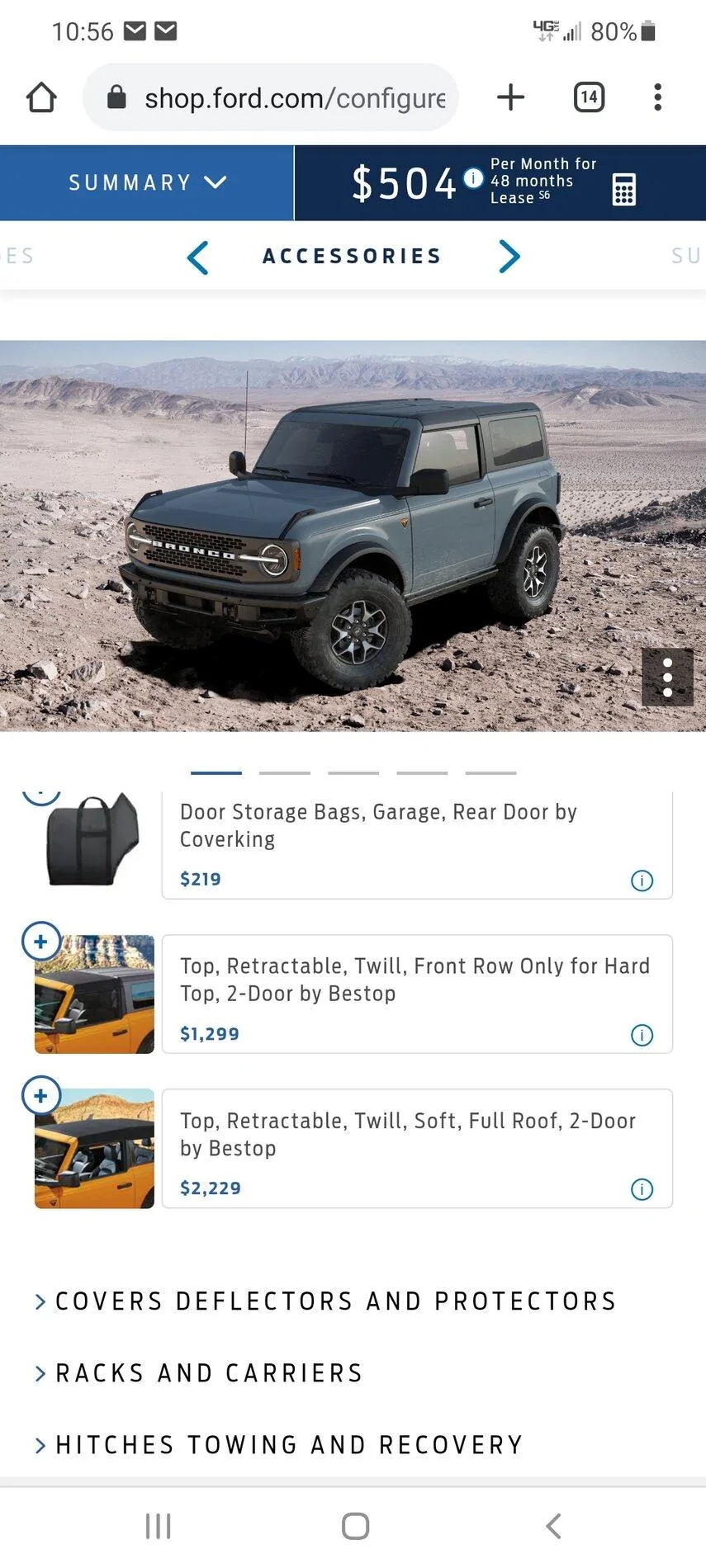 Ford Bronco 2 door aftermarket Soft Top options? Screenshot_20210805-105603_Chrom