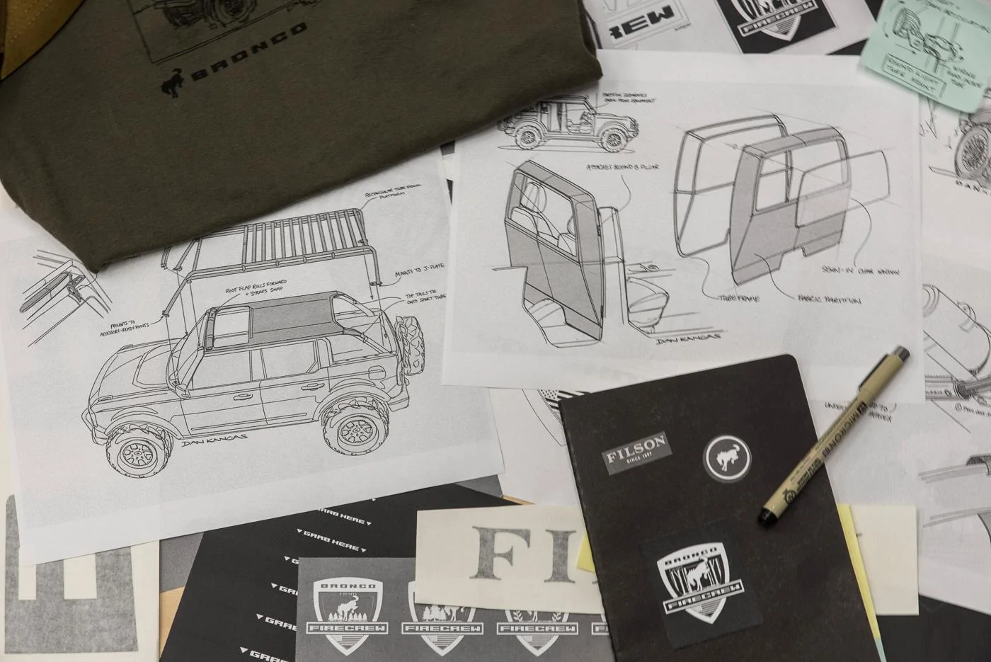 Ford Bronco 2 door aftermarket Soft Top options? Filson-Bronco-Wildland-Fire-Rig-Concept-2
