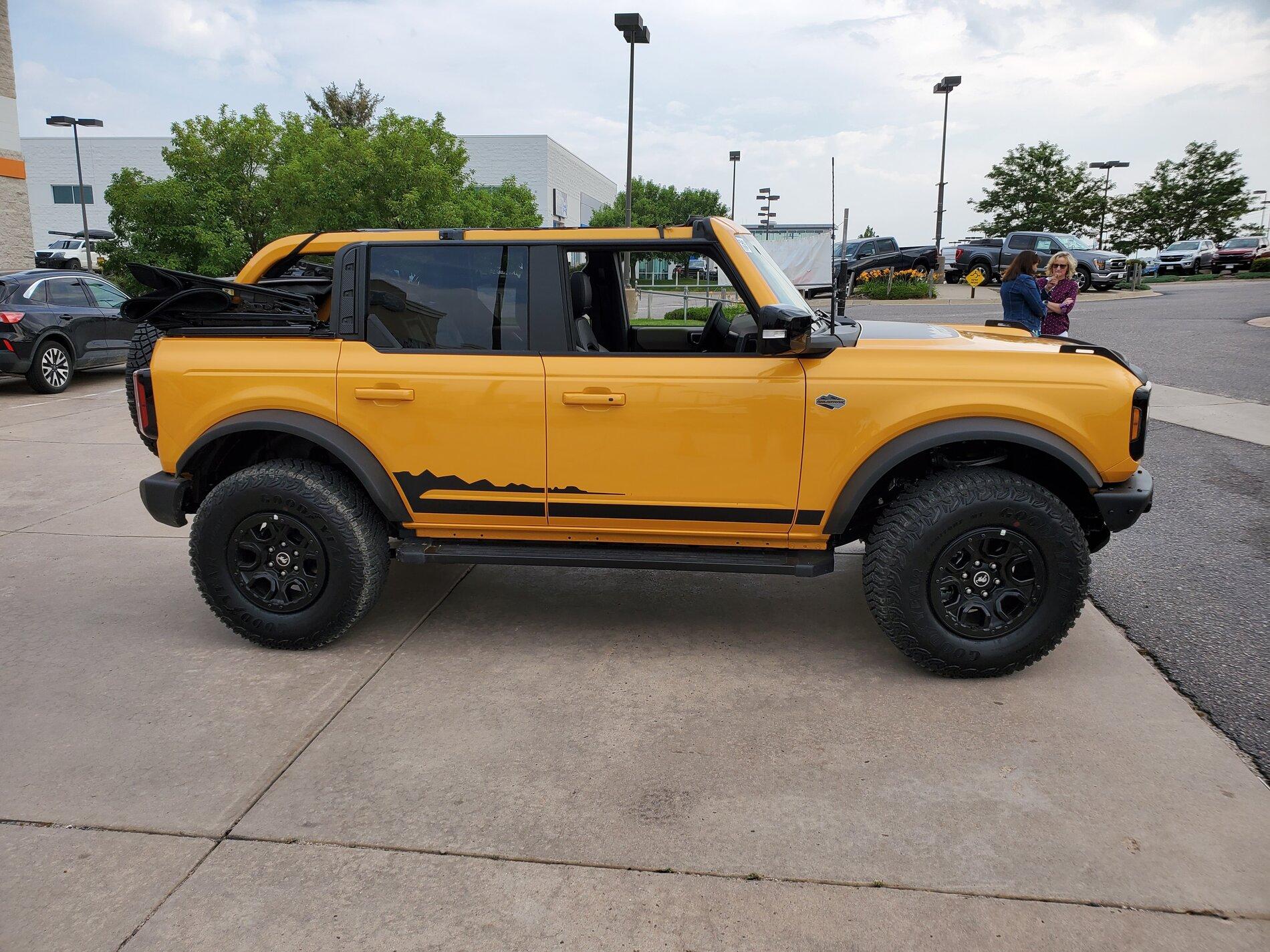 Ford Bronco Dealer not allowing test drives 20210802_175420