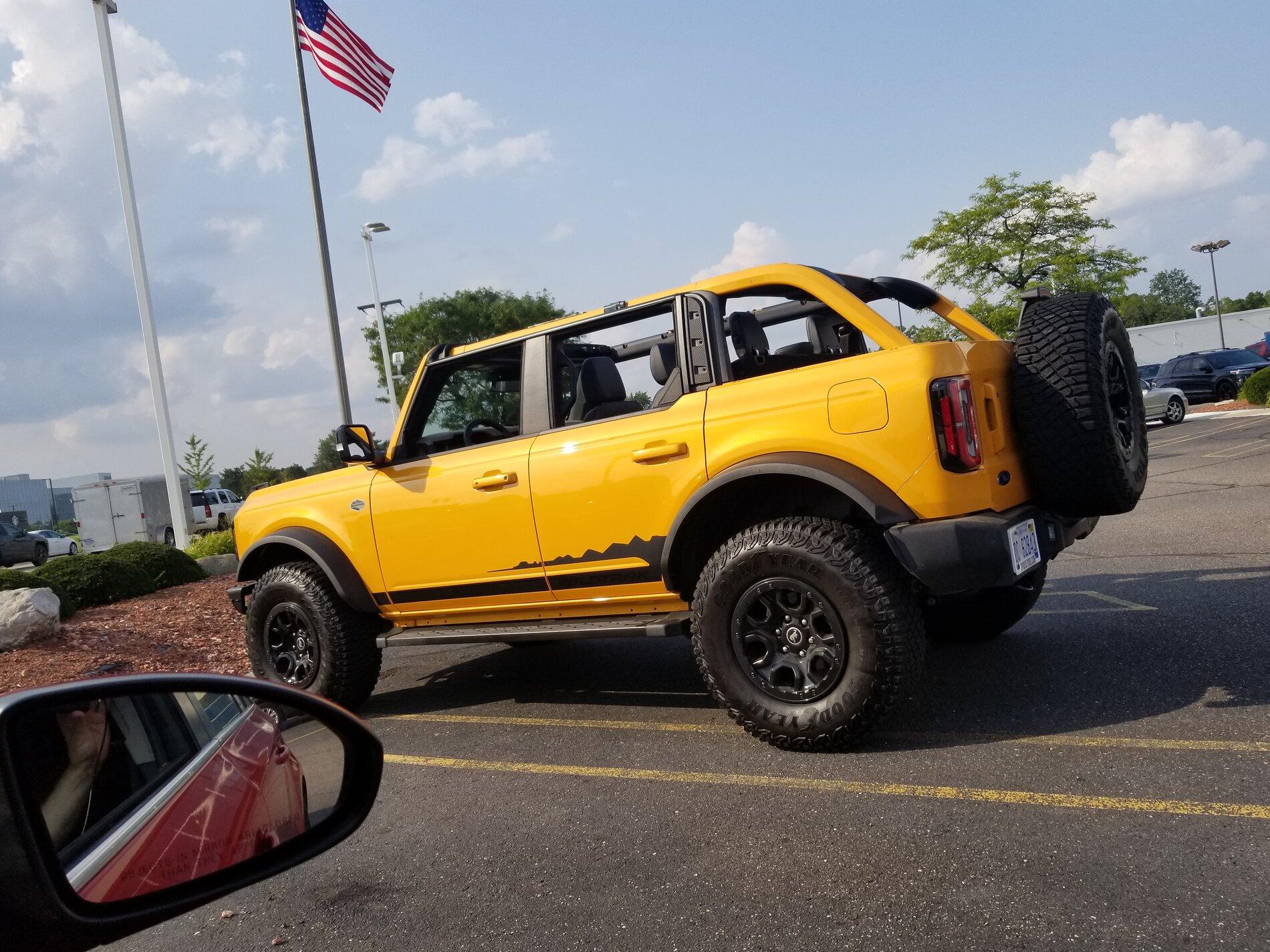 Ford Bronco Dealer not allowing test drives IMG_20210805_201752_374
