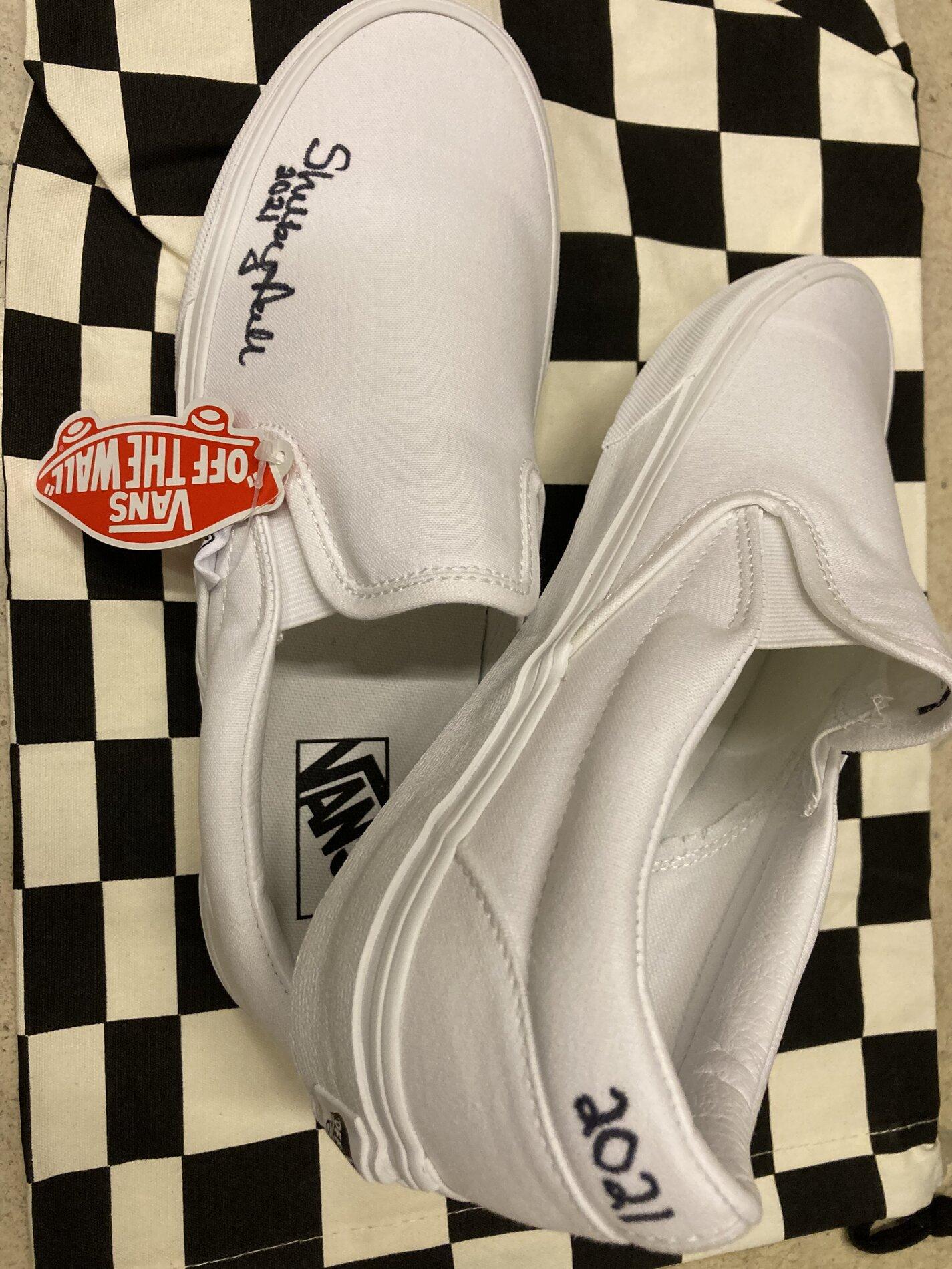 Ford Bronco Shelby Hall signed my Vans! 5E98CE64-135A-4DB8-A9D0-A69F0F689CC0