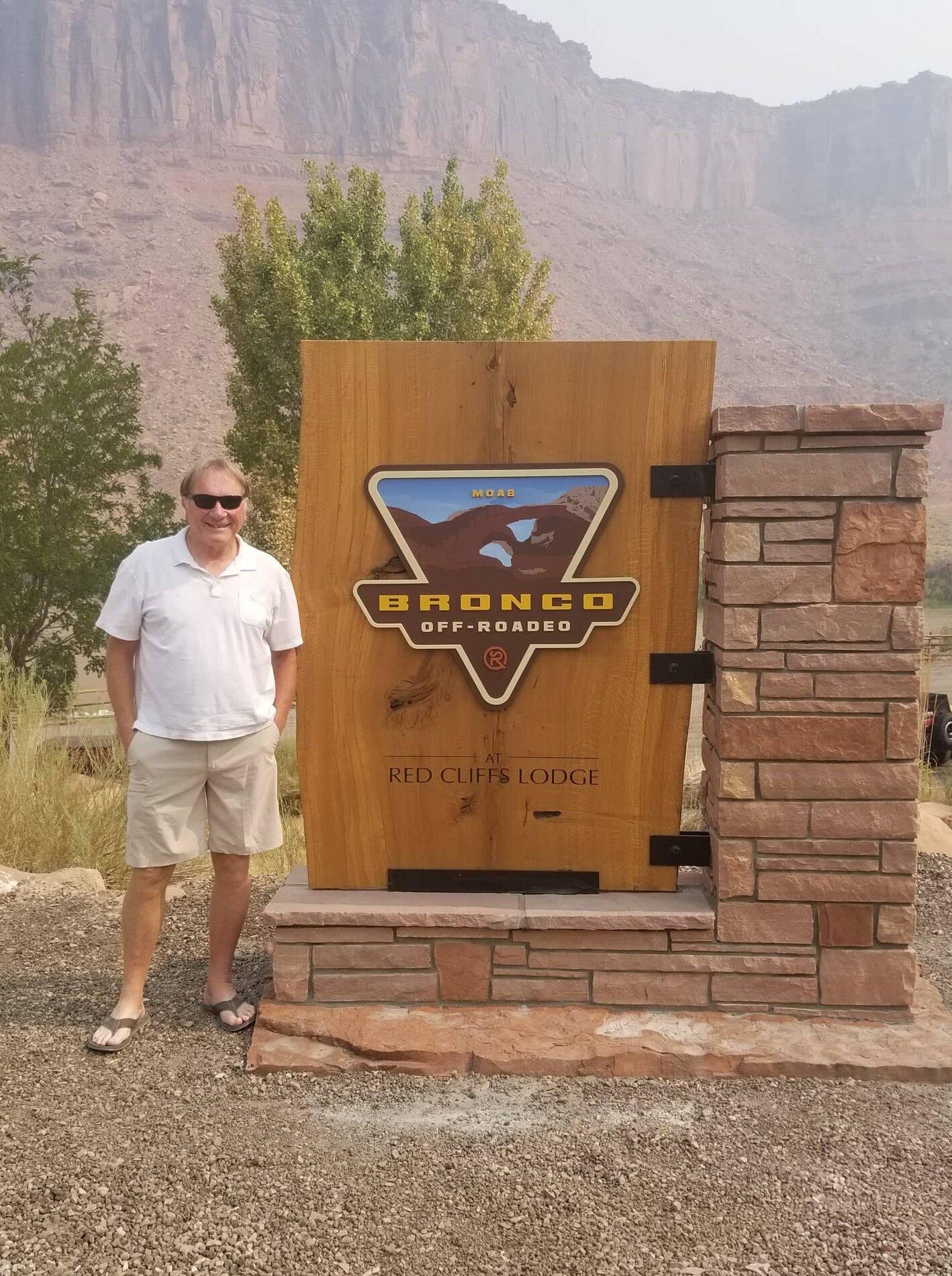 Ford Bronco I got to tour the Moab Bronco Off-Roadeo facility today! 230702443_231631655497924_1293329525031598427_n