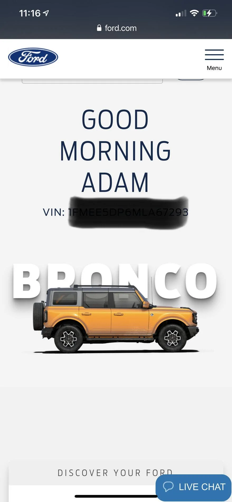 Ford Bronco 🛠 8/2/21 build Week Thread 90D723AF-59FD-4324-B892-8F795BA46978