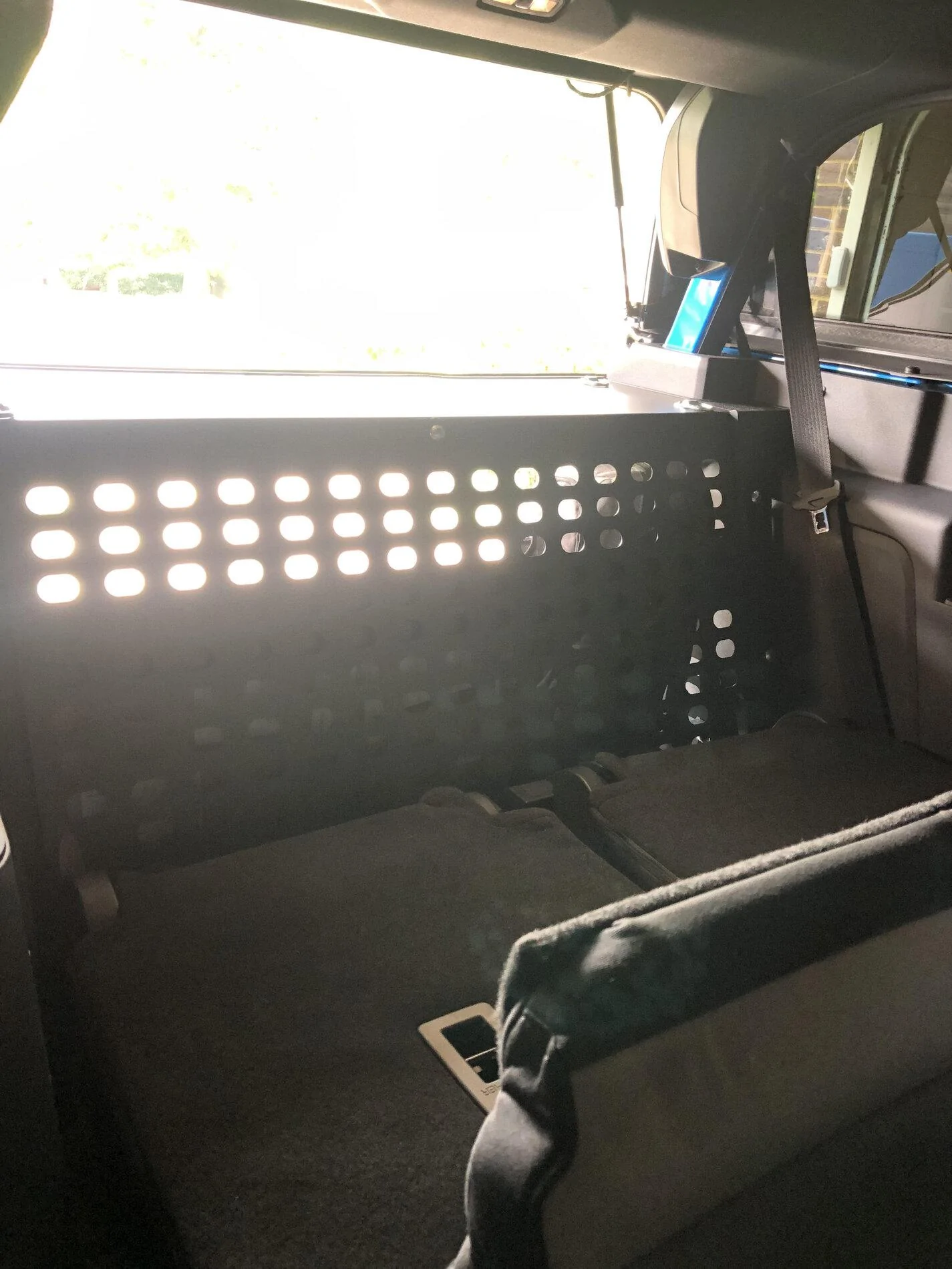 Ford Bronco 2 Door Bronco Trunk Enclosure Installed, Looks Good bronco trunk front view 1