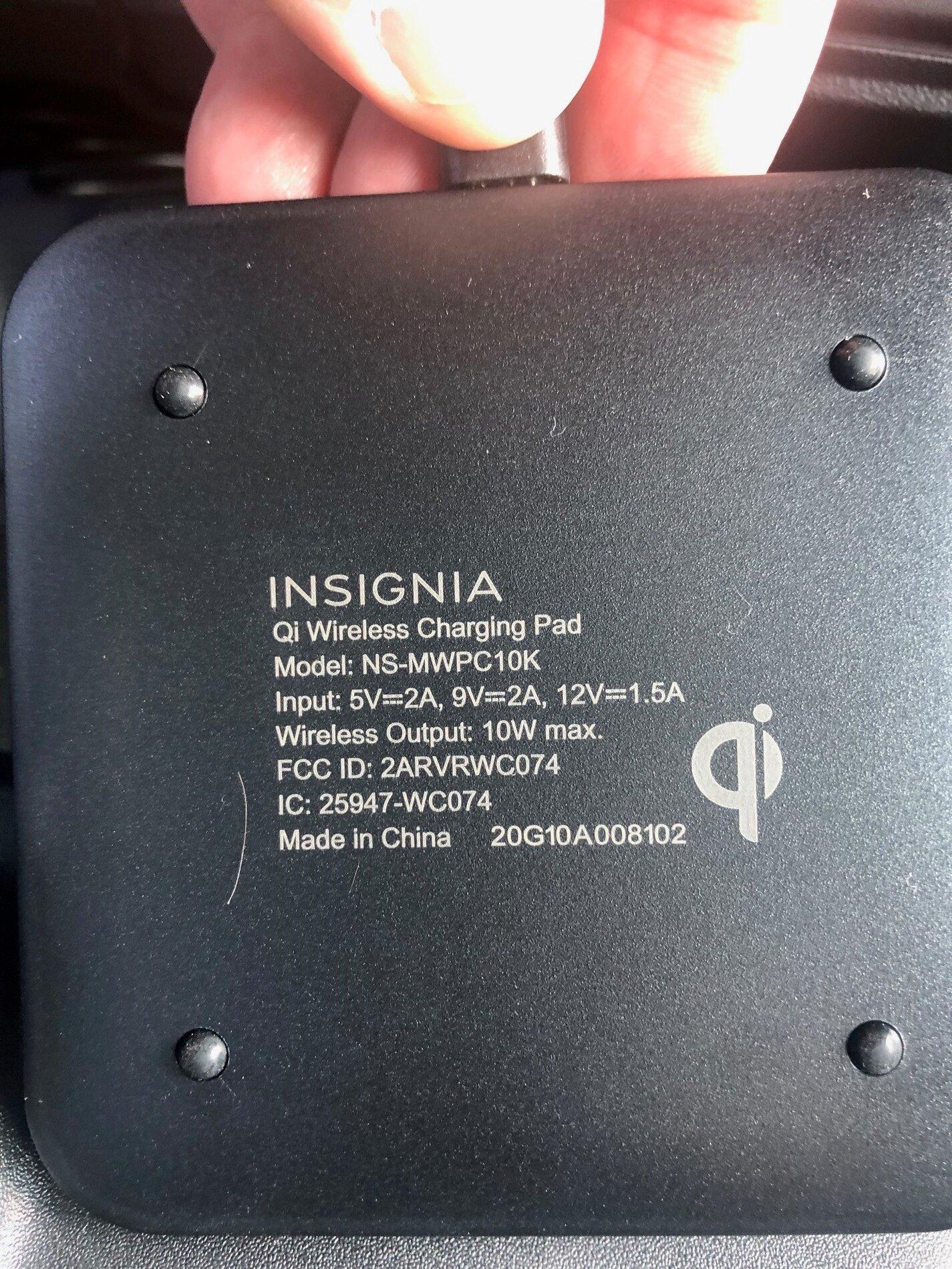 Ford Bronco Wireless Charger Fits Auto Console Wireless back