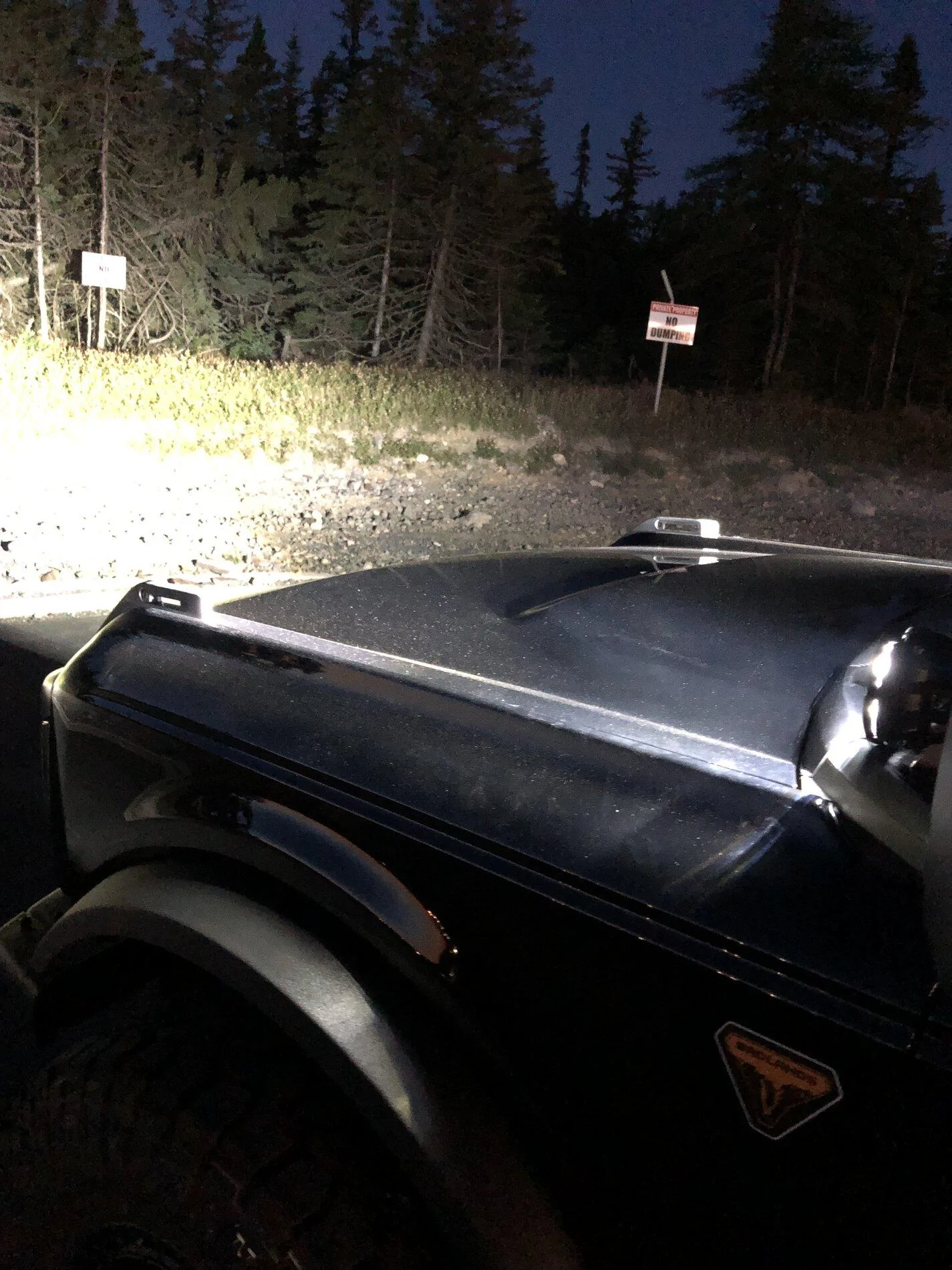 Ford Bronco New Rigid 360 lights installed on mirrors DC355B96-76C9-4A0F-98AA-1420E297B7CF