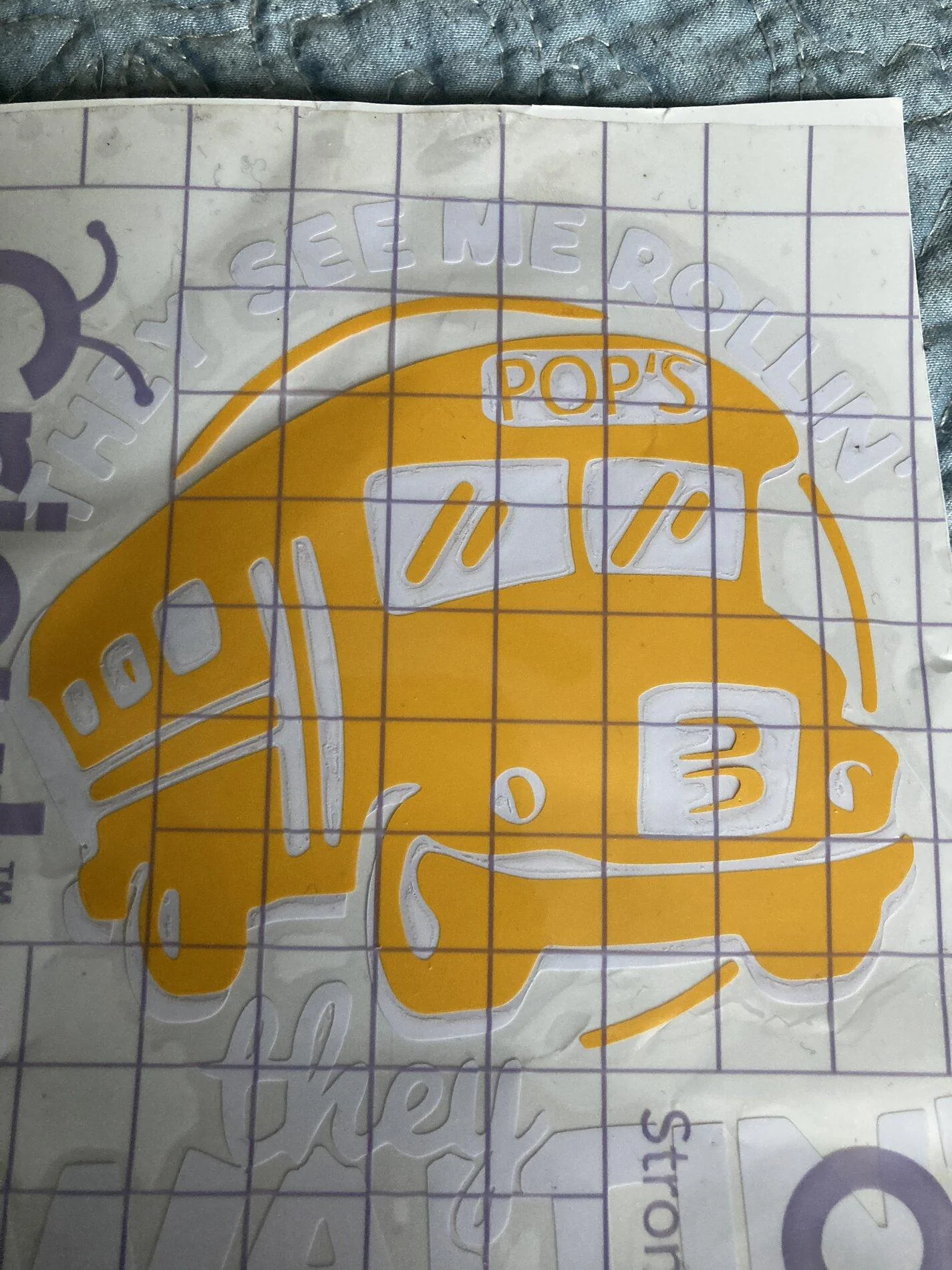 Ford Bronco Cyber Orange vs School Bus side-by-side 9664D1AA-247A-4F07-9536-5BB9A7F3DD44