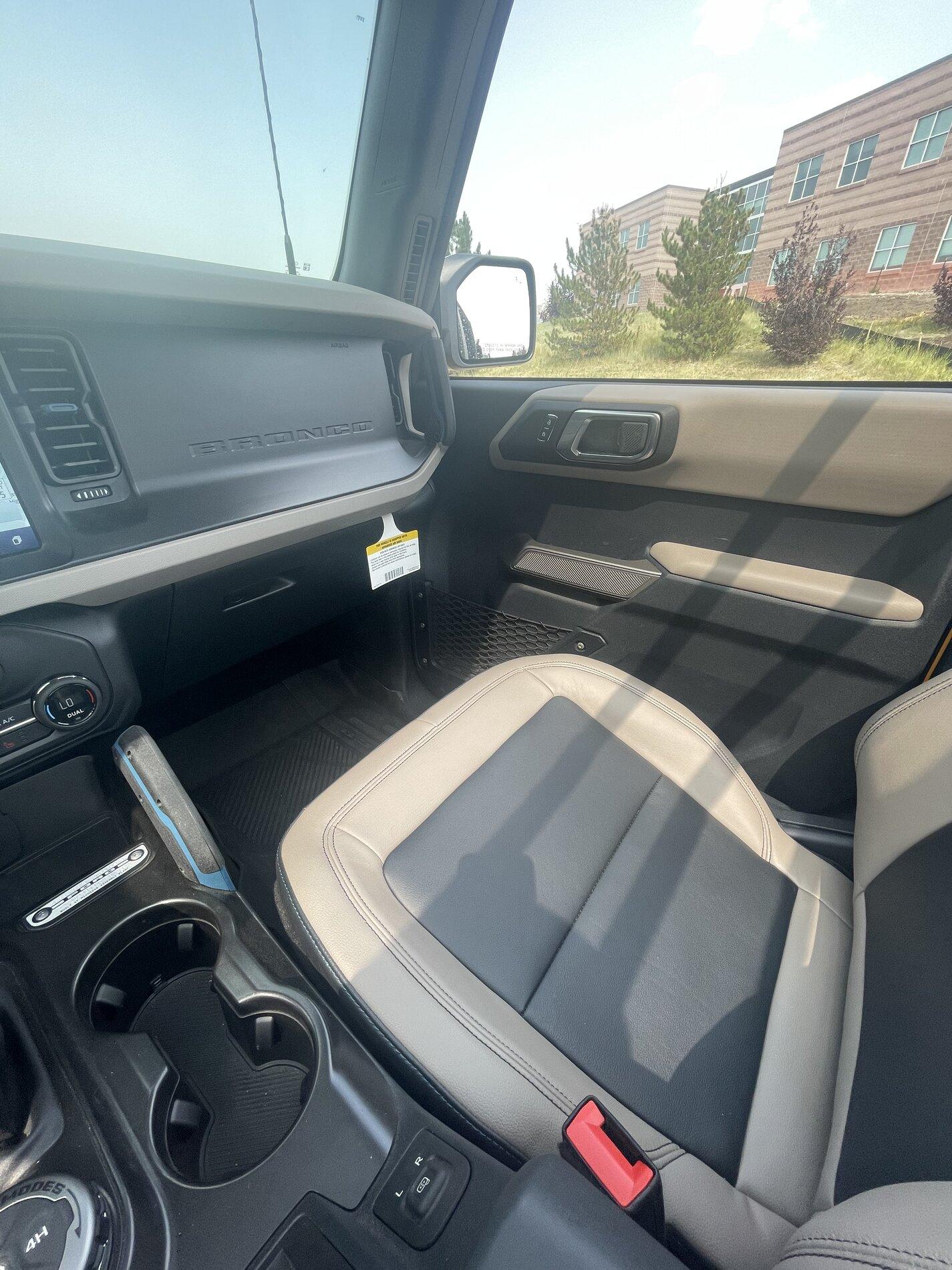 Ford Bronco Is the sandstone interior really this bad? 836E471F-2664-4DEE-8274-386F5844BC82