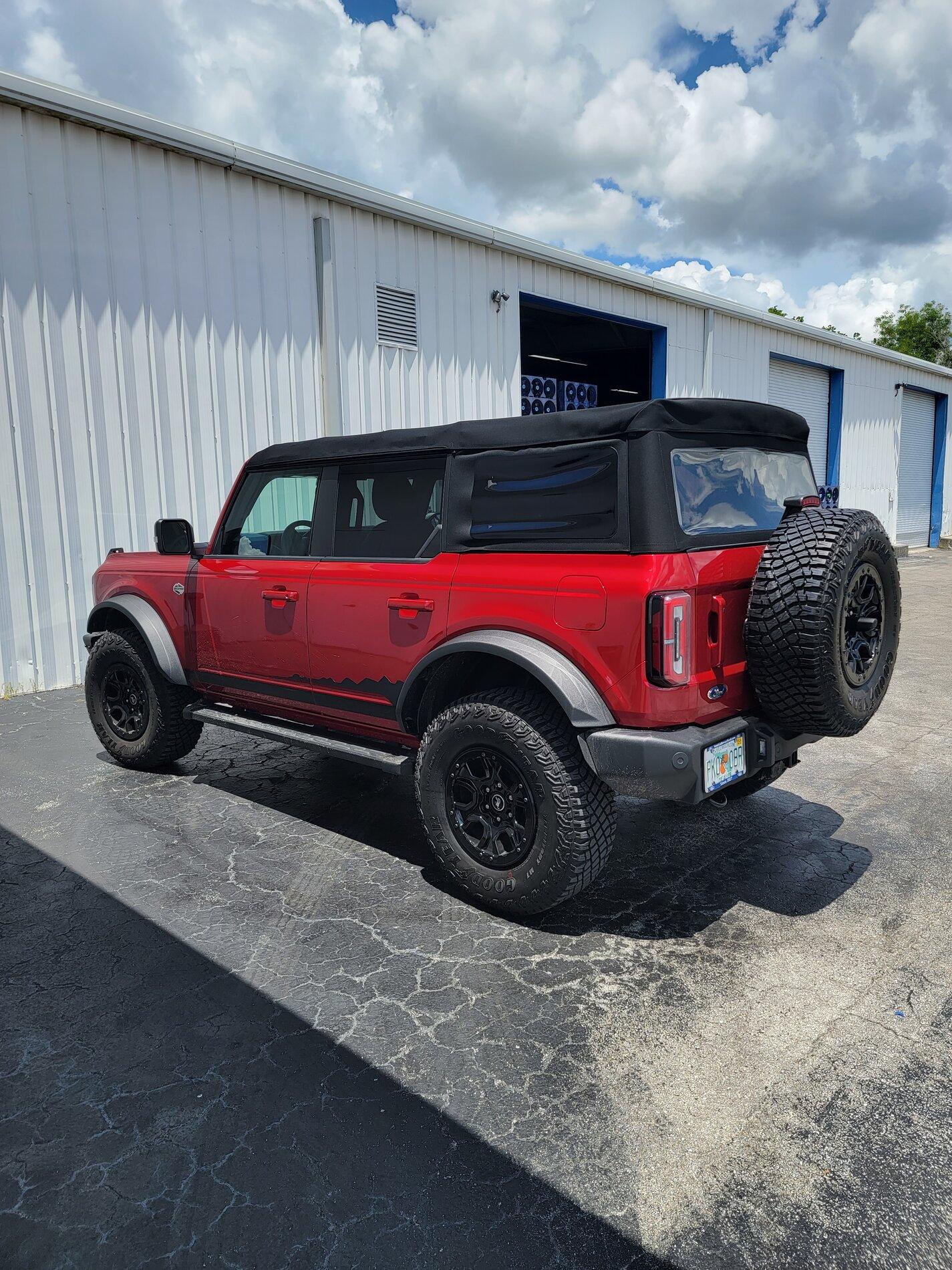 Ford Bronco Wildtrak Mannequin Test Drive Wildtrak Bronco