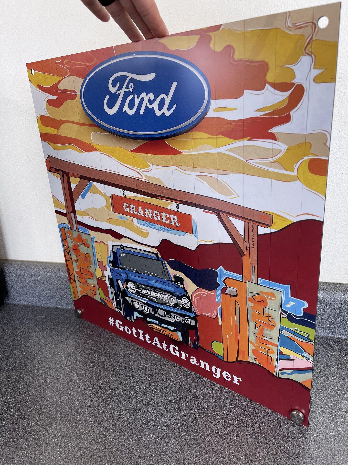 Ford Bronco Granger Bronco Mural IMG_3980